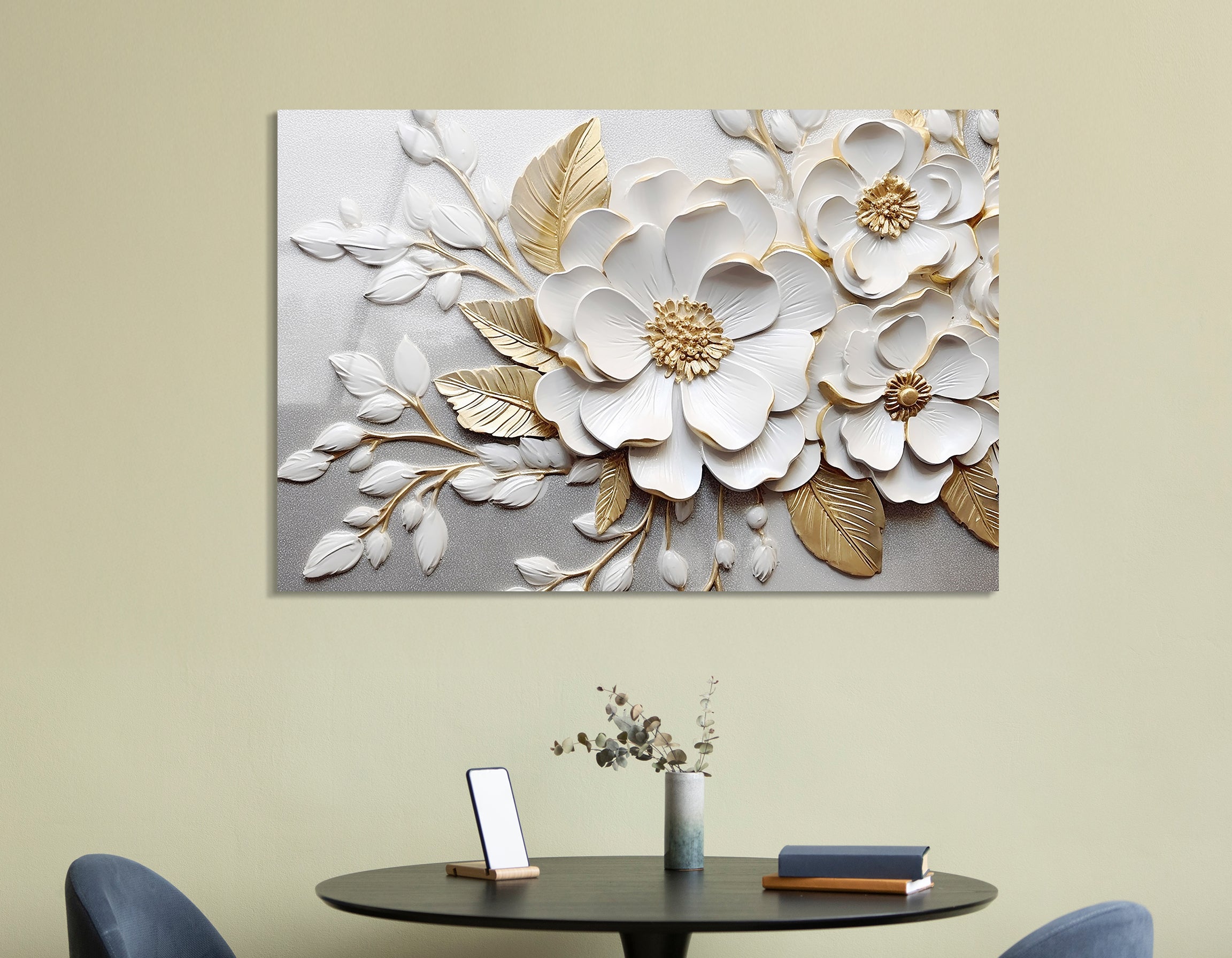 Flower Nature Wall Mural | Premium HD Metal Wall Art - DezignArt