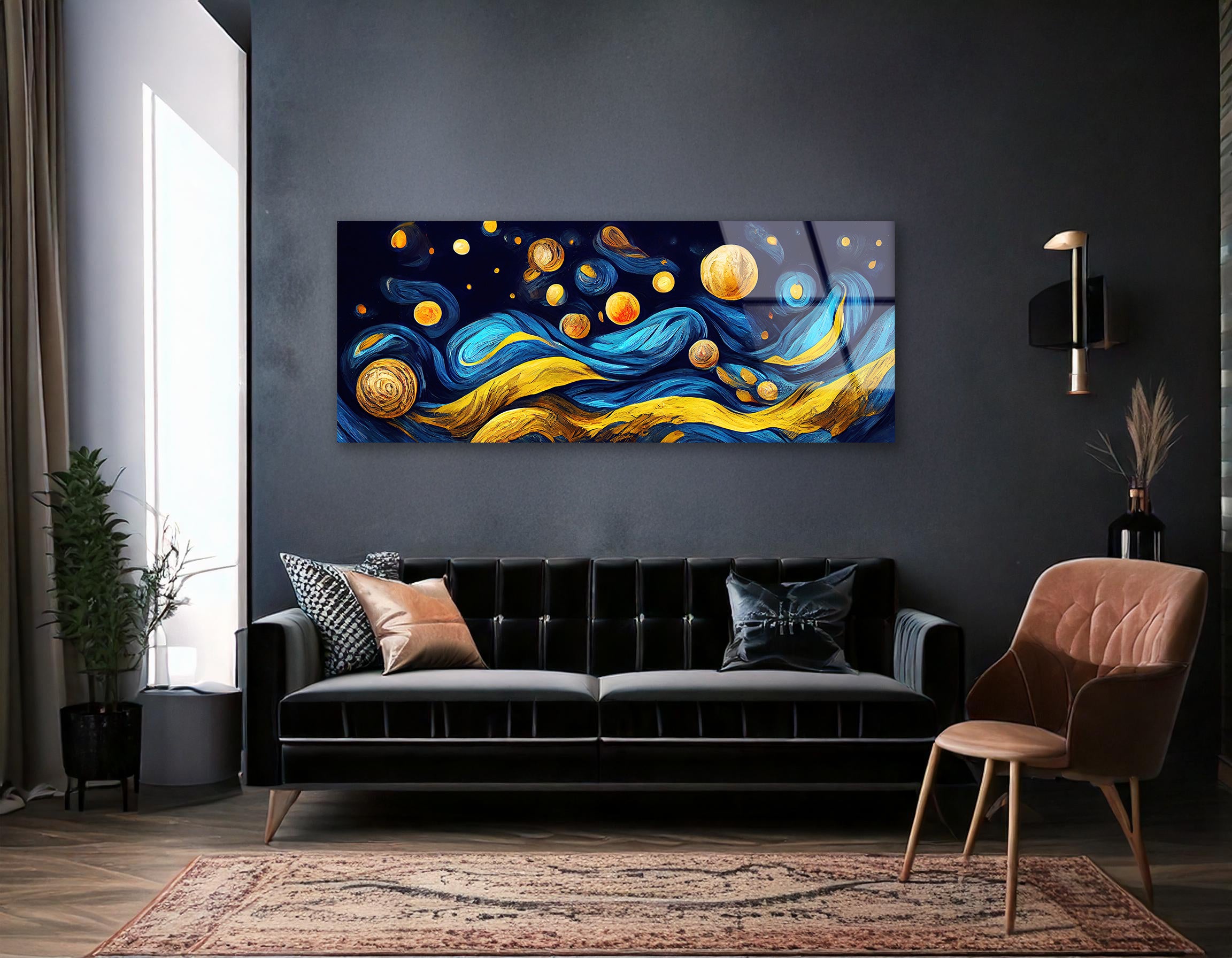 Moonlit Night | Premium HD Metal Wall Art