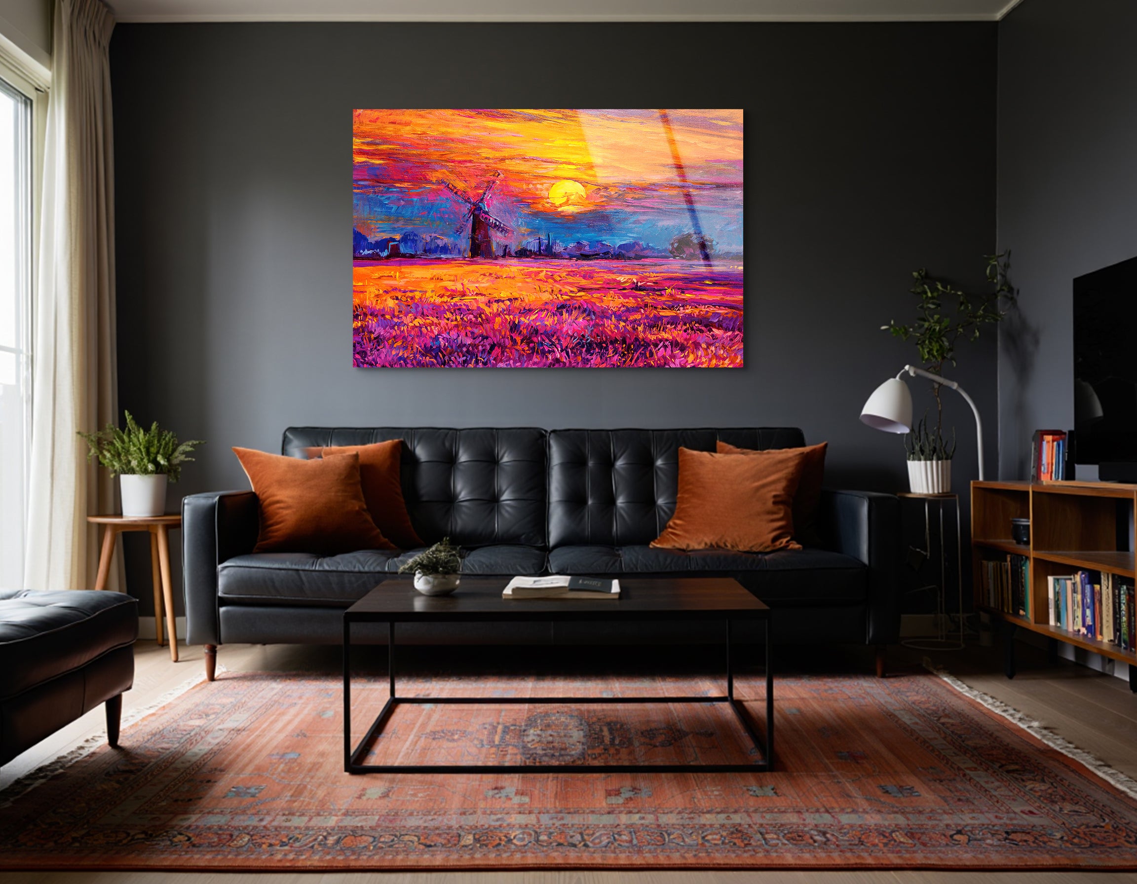 Colorful Sunset | Premium HD Metal Wall Art