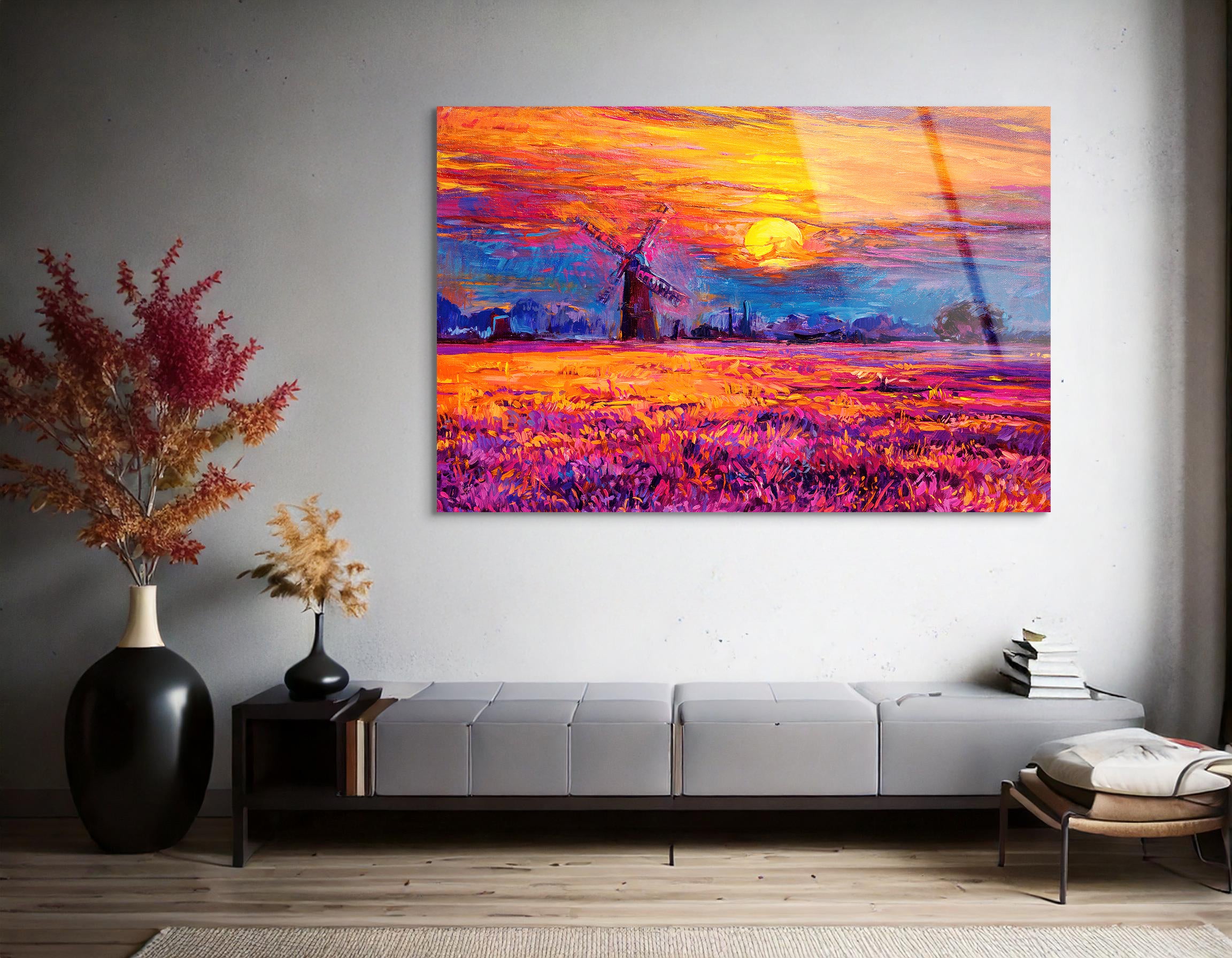 Colorful Sunset | Premium HD Metal Wall Art