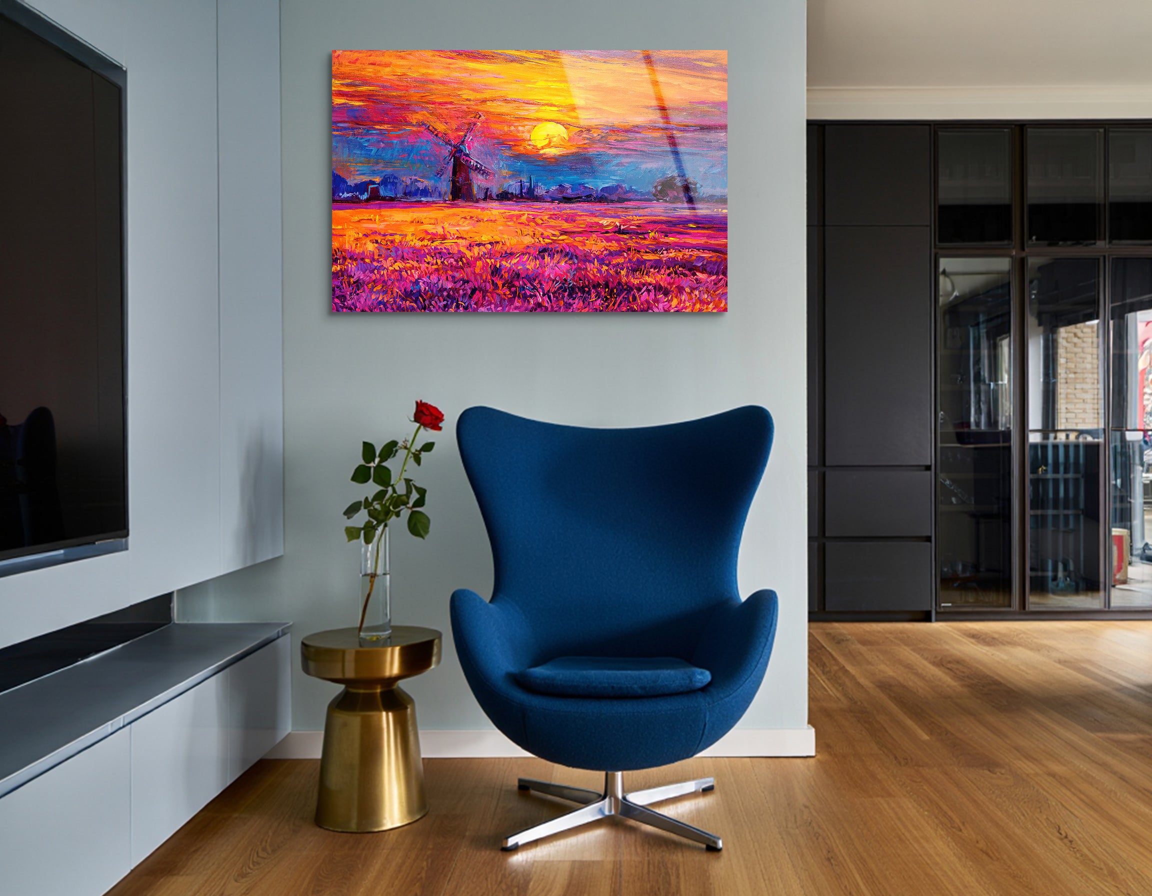 Colorful Sunset | Premium HD Metal Wall Art