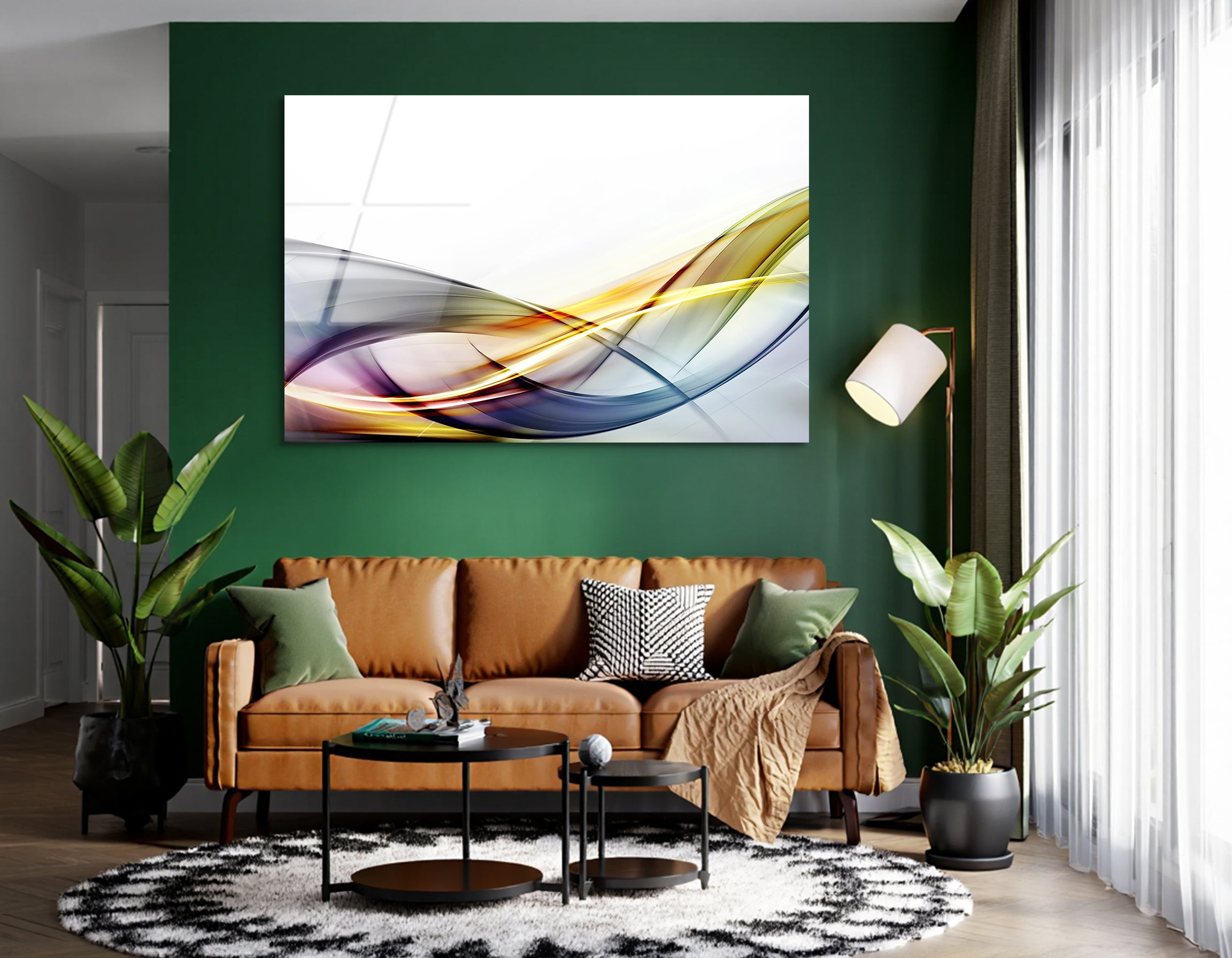 Color Fusion Elegance | Premium HD Metal Wall Art