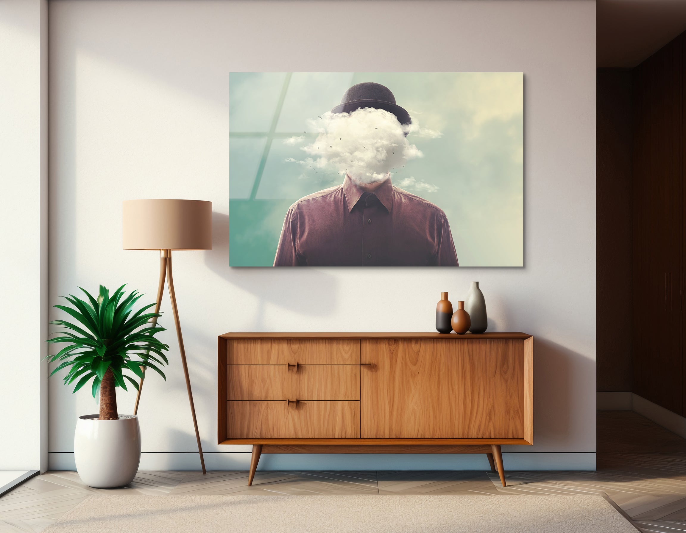 Head in the Clouds | Premium HD Metal Wall Art