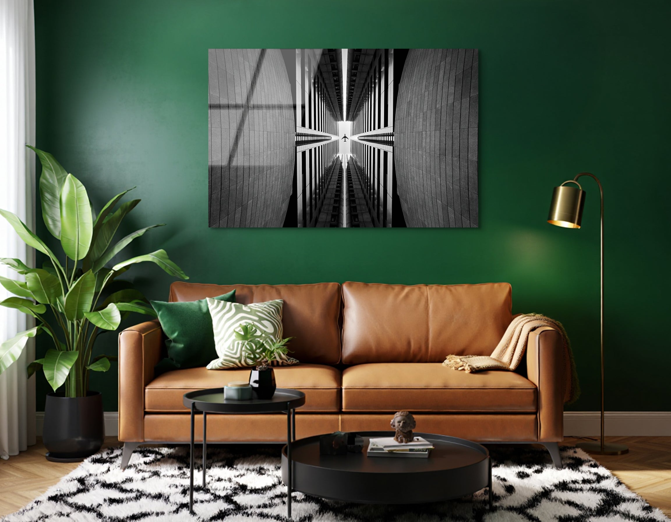 Symmetry & Flight | Premium HD Metal Wall Art