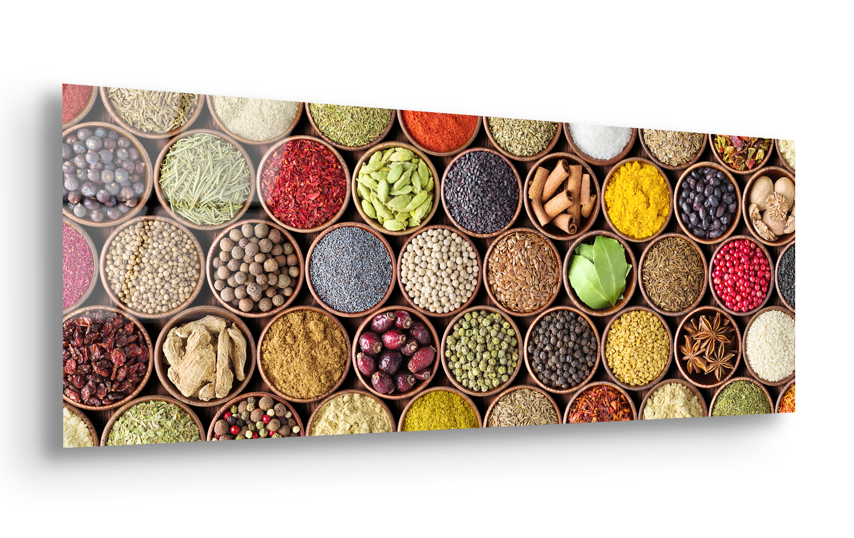 Spice Bowl Medley | Premium HD Metal Wall Art