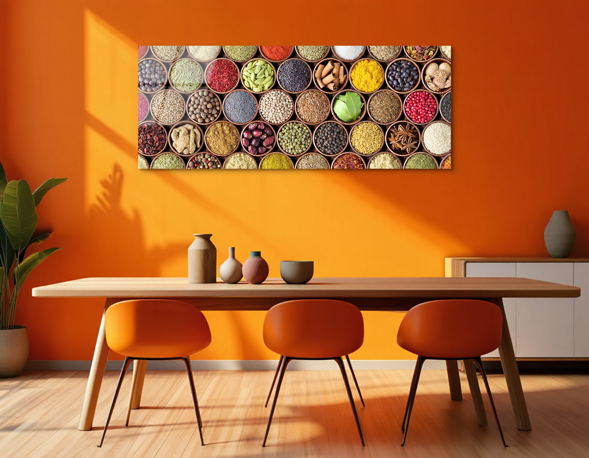 Spice Bowl Medley | Premium HD Metal Wall Art