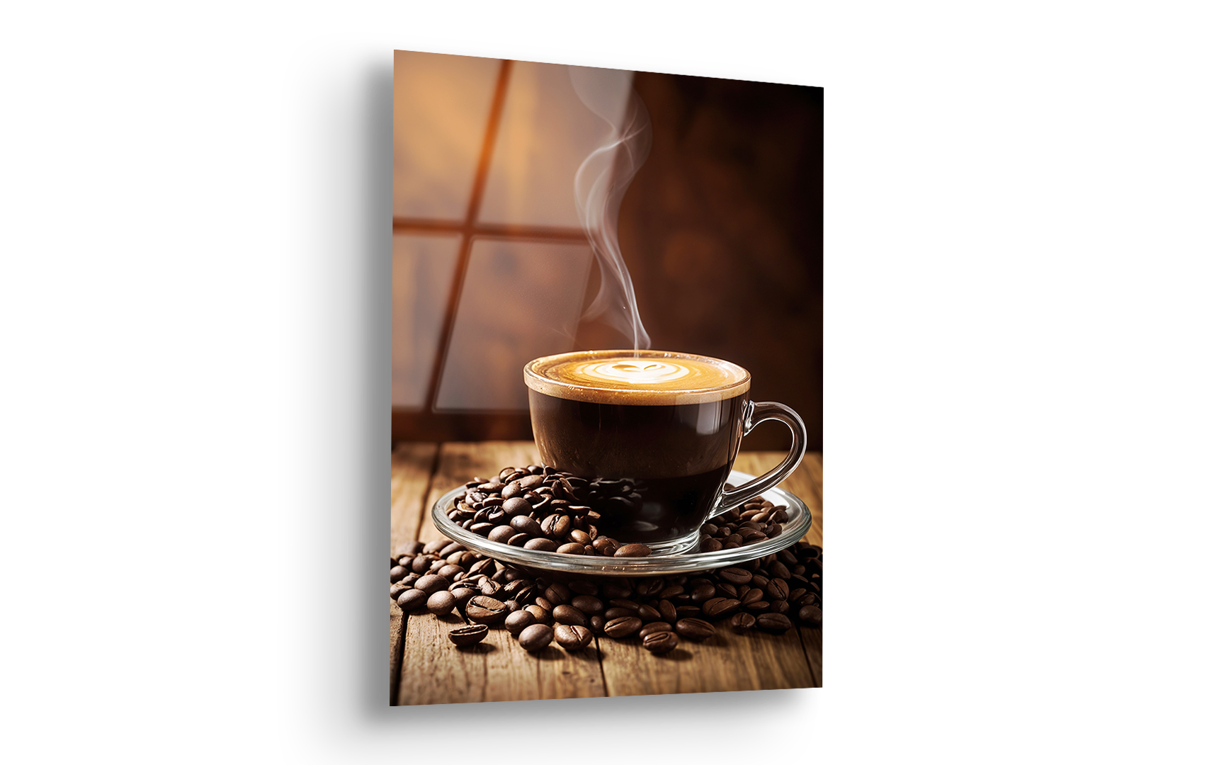 Cup of Coffee | Premium HD Metal Wall Art