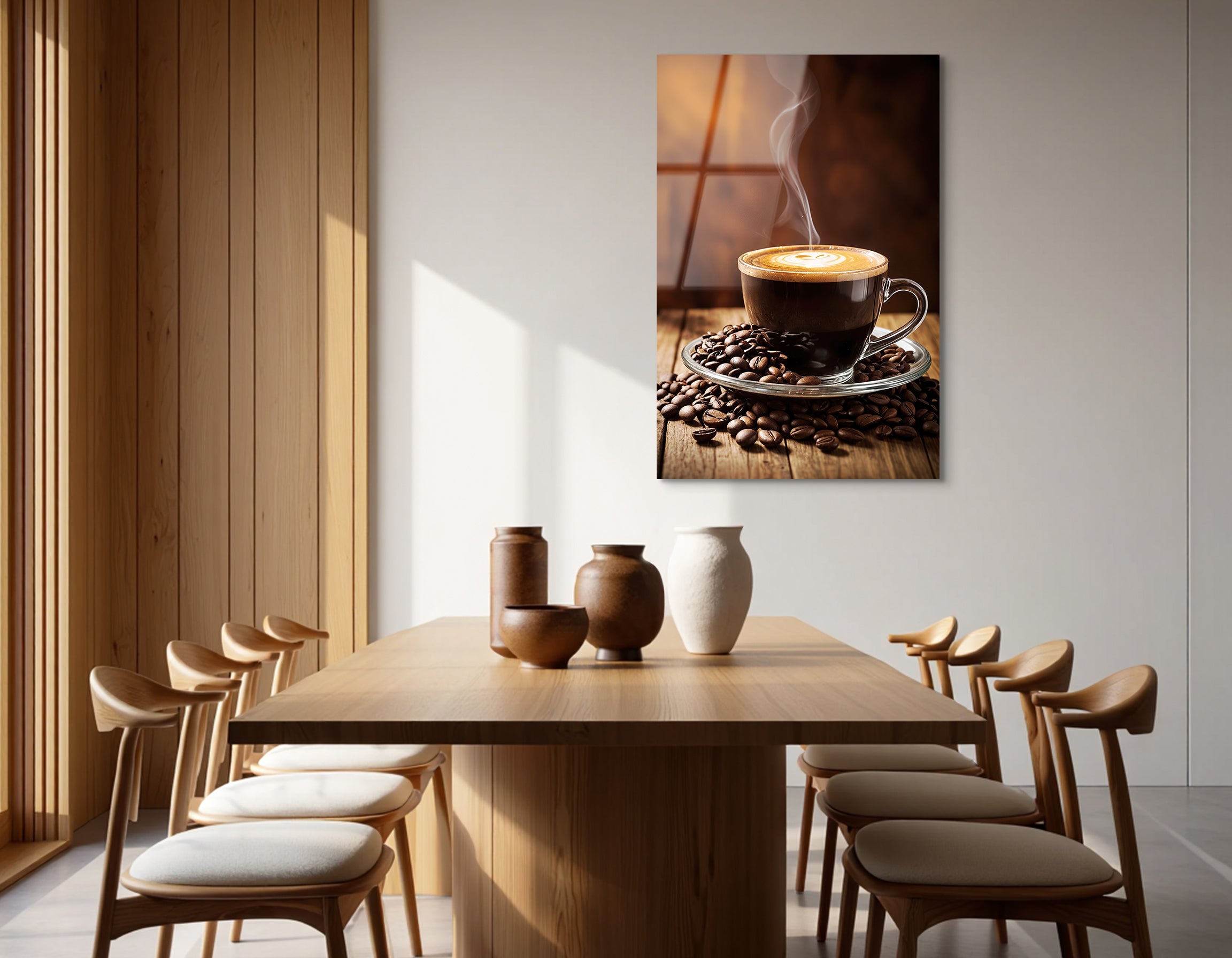 Cup of Coffee | Premium HD Metal Wall Art