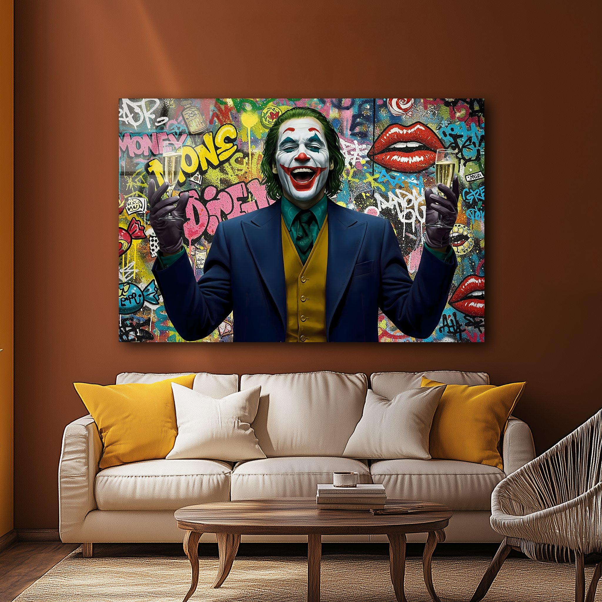 The Joker | Premium HD Metal Wall Art
