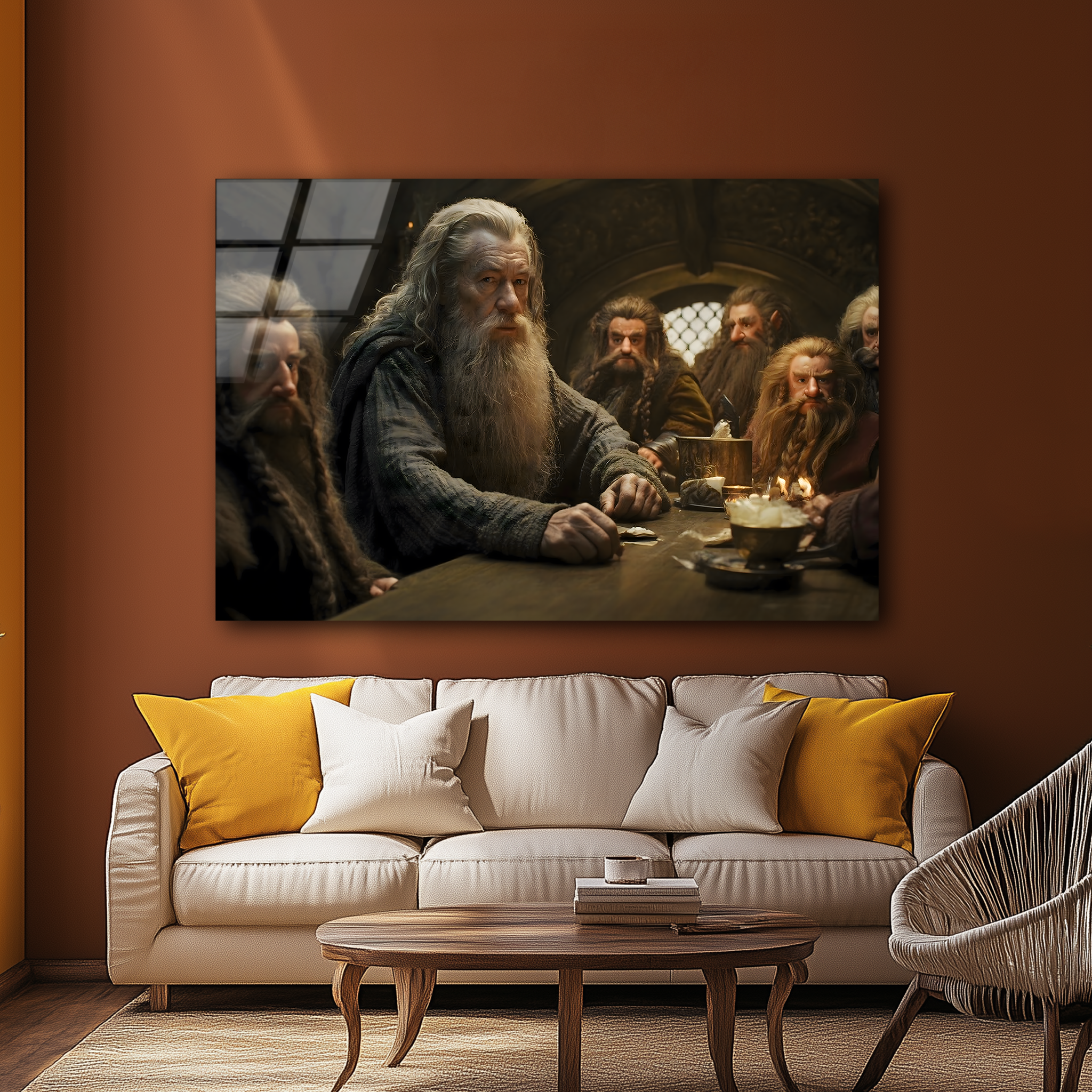 Gandalf | Premium HD Metal Wall Art
