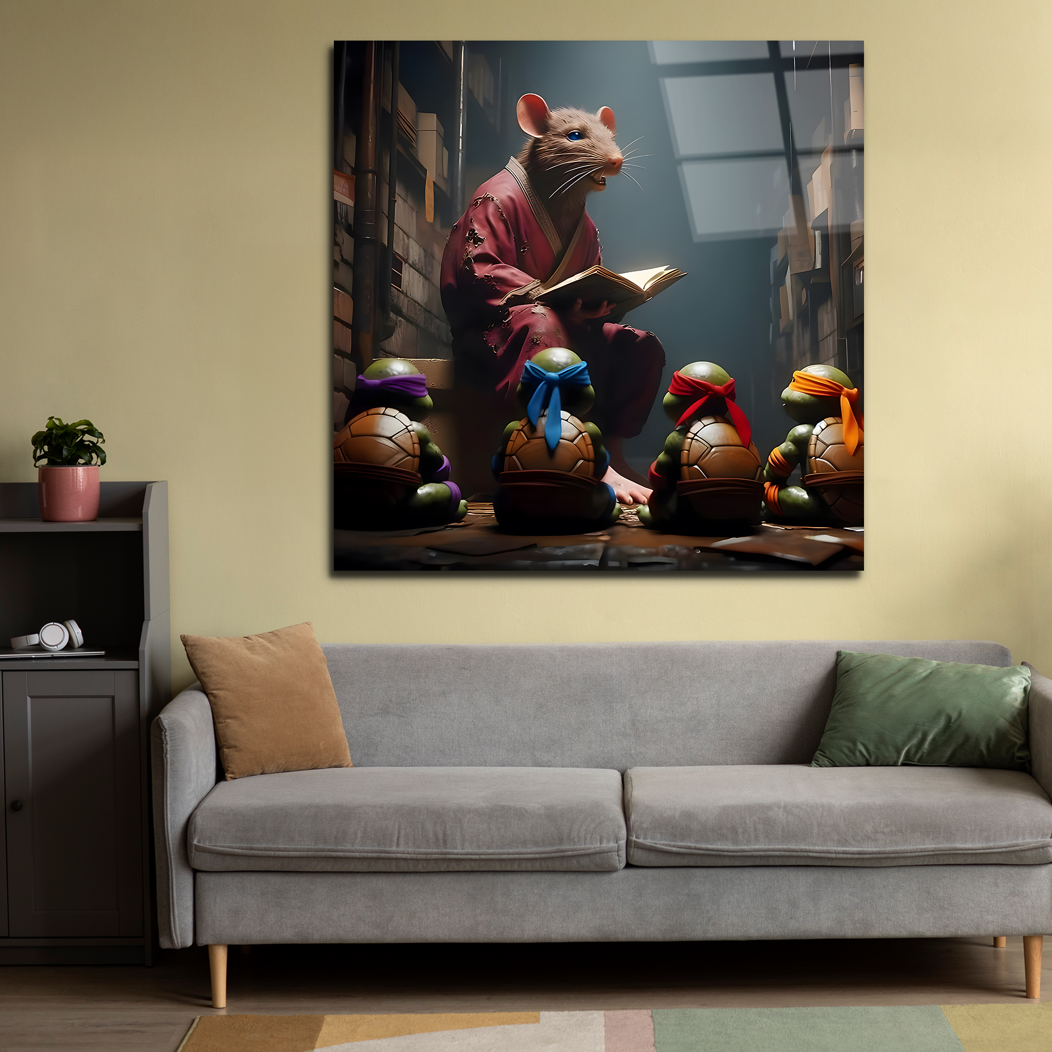 Ninja Turtles | Premium HD Metal Wall Art