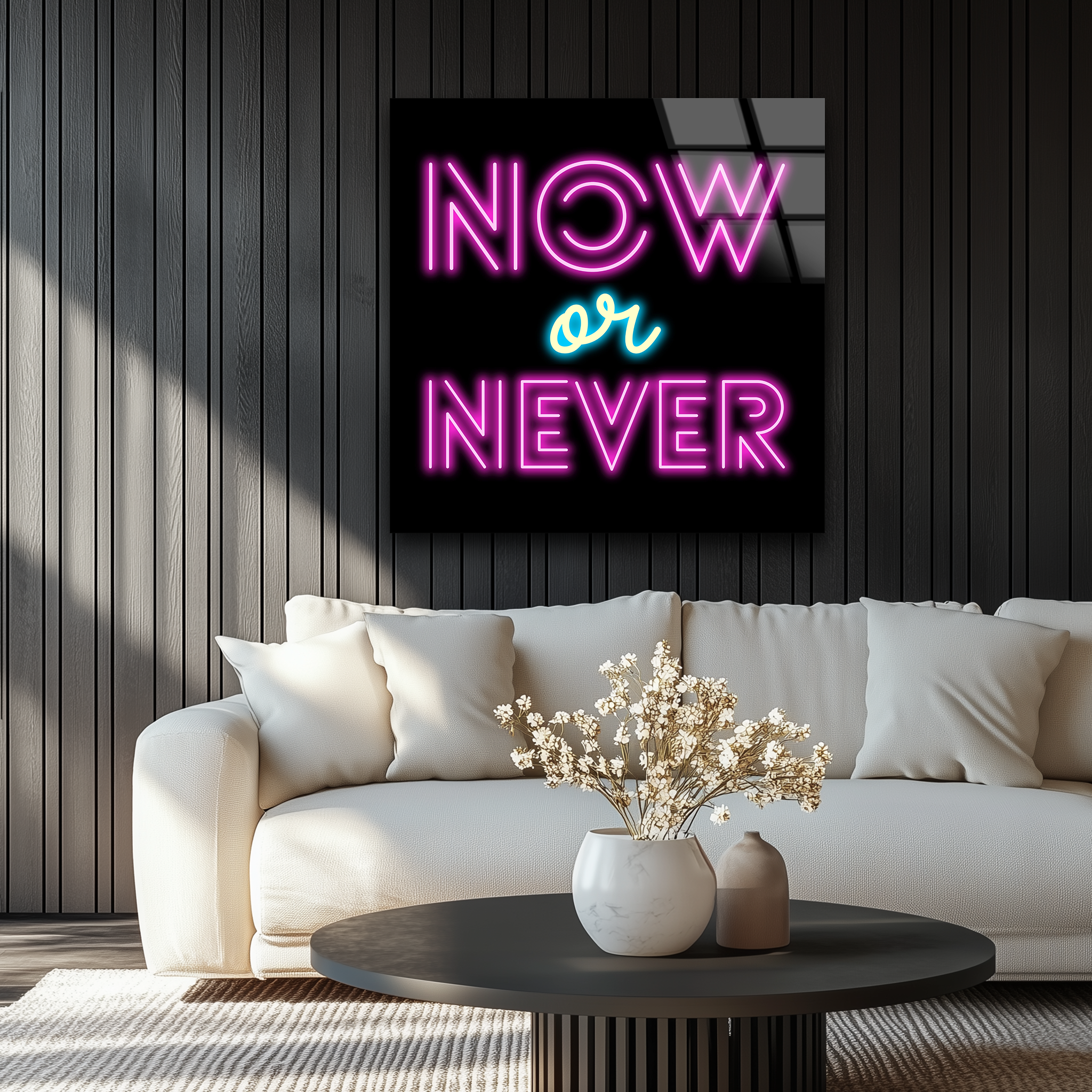 Now or Never | Premium HD Metal Wall Art