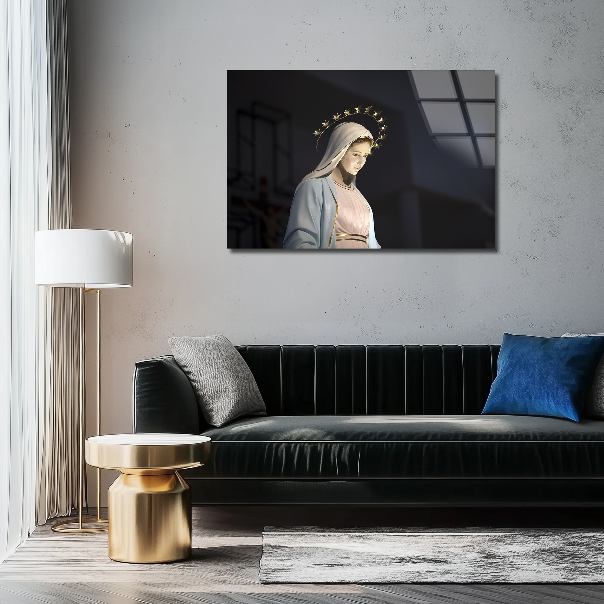 Our Lady of Medjugorje | Premium HD Metal Wall Art
