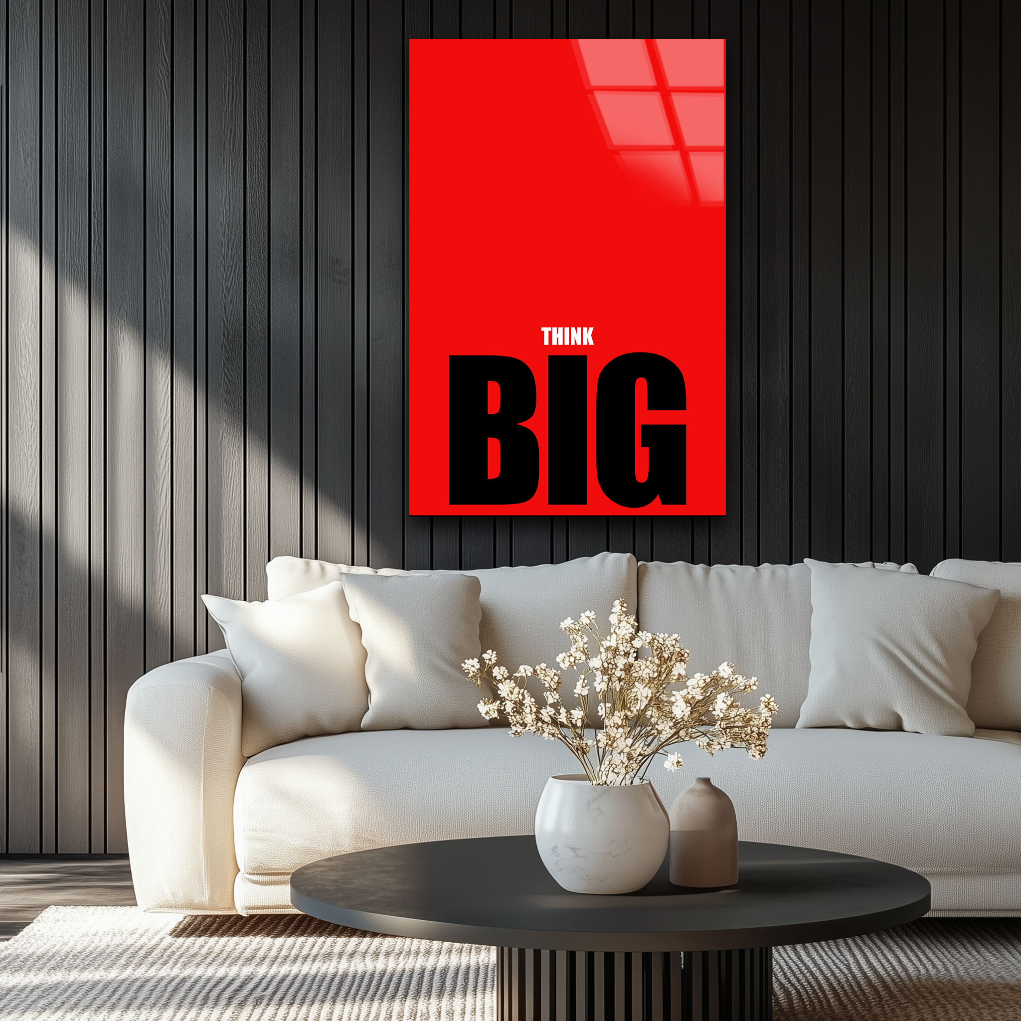 Think Big | Premium HD Metal Wall Art