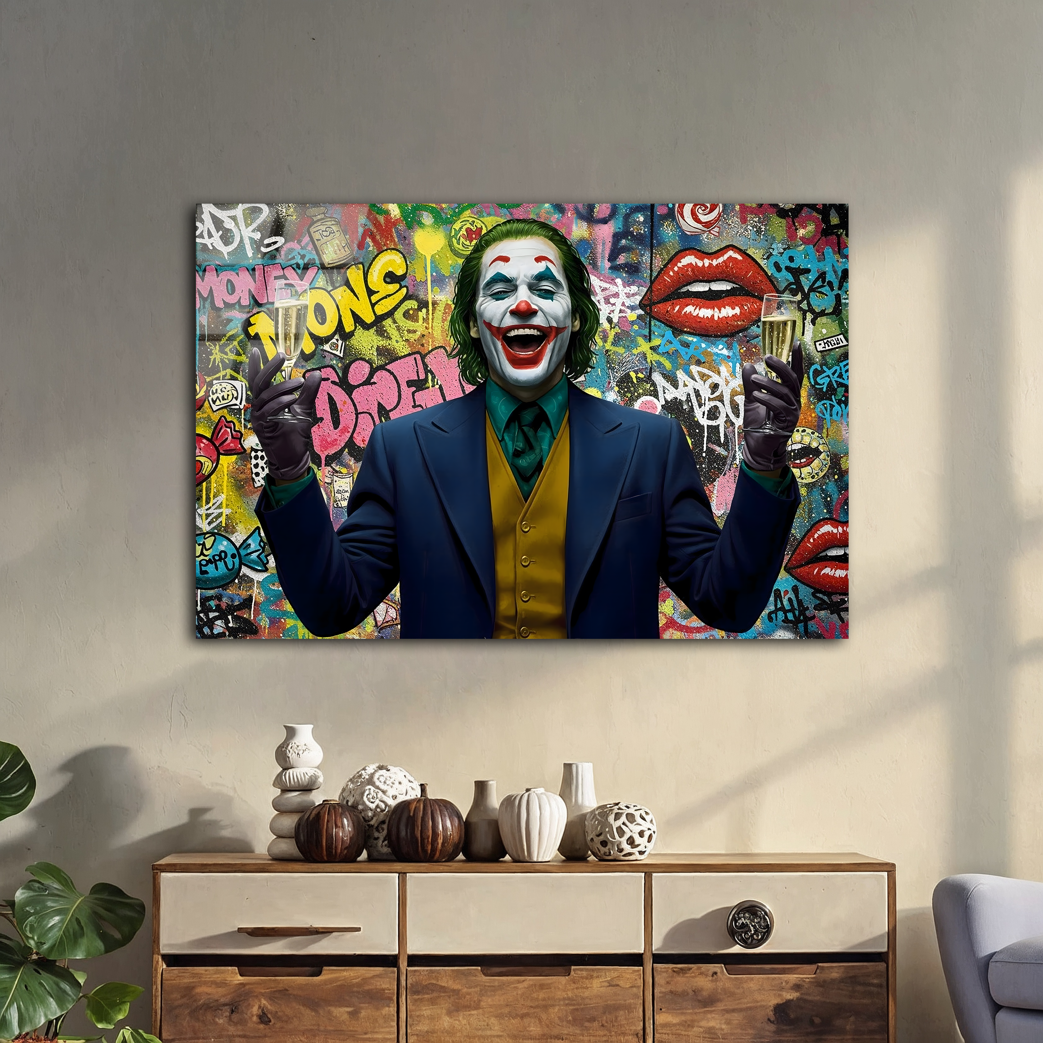 The Joker | Premium HD Metal Wall Art