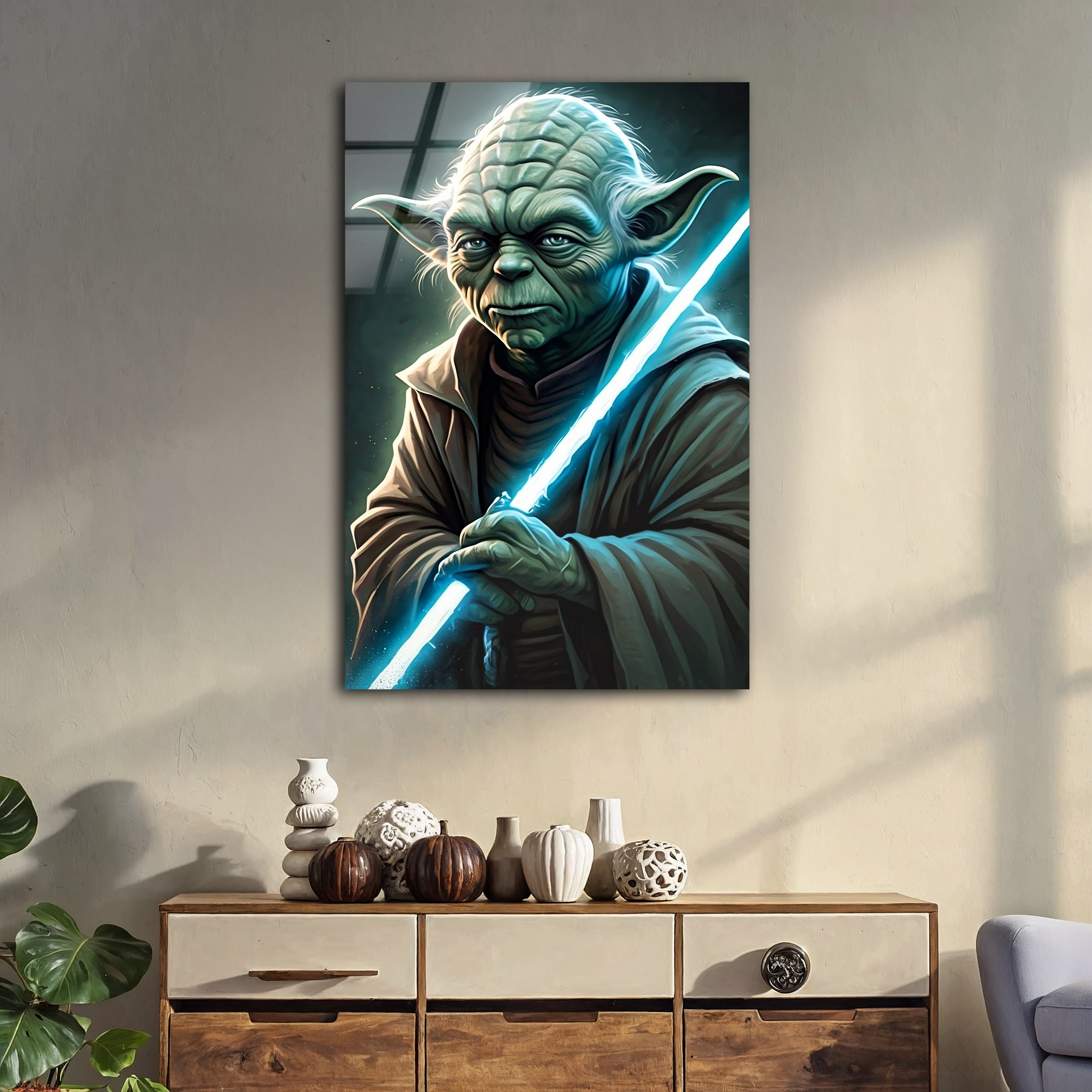 Yoda | Premium HD Metal Wall Art