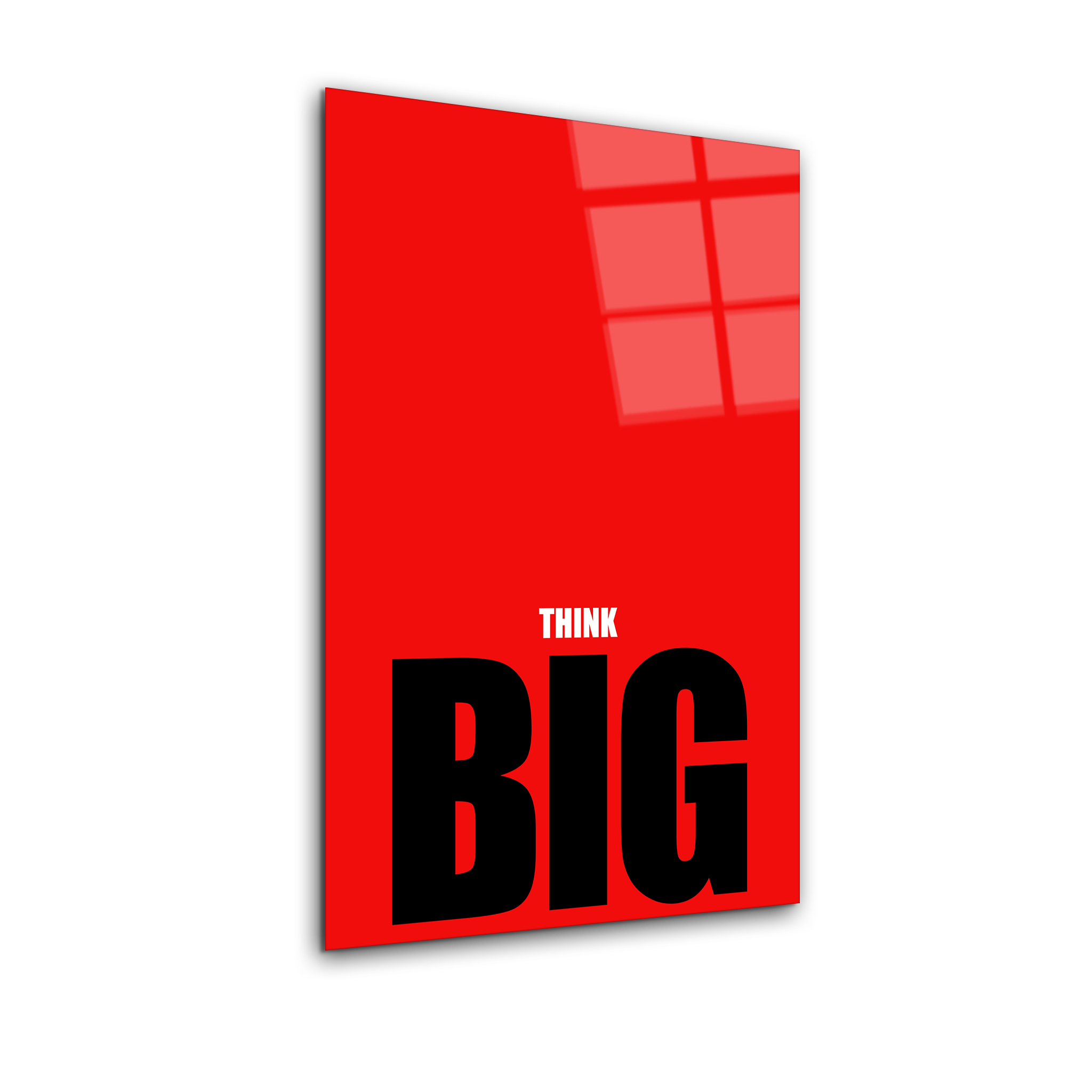 Think Big | Premium HD Metal Wall Art
