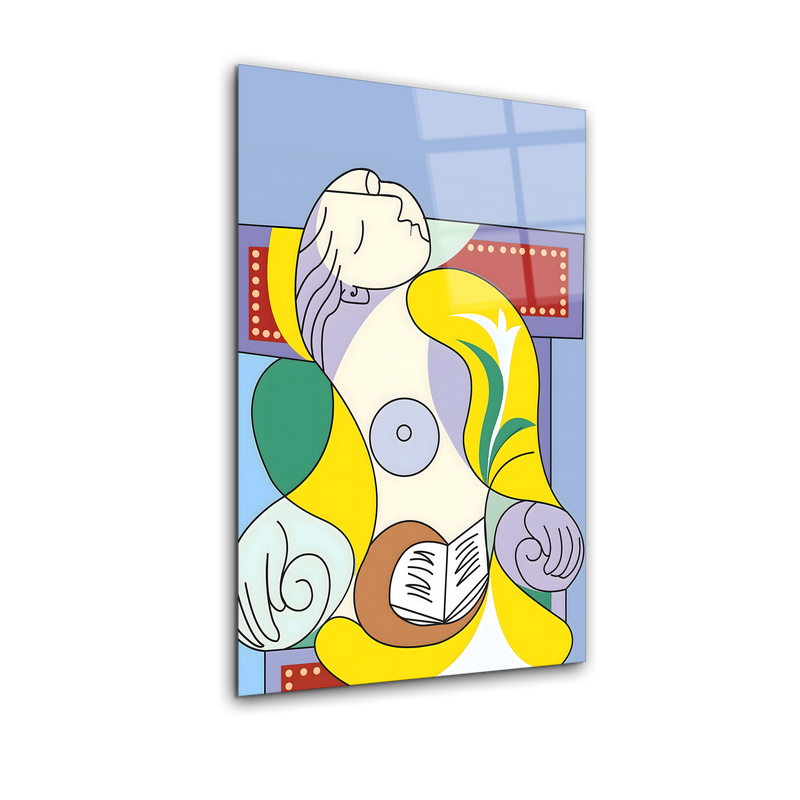 アート・デザイン・音楽 Picasso Lecture by Pablo Picasso | Premium HD Metal Wall Art