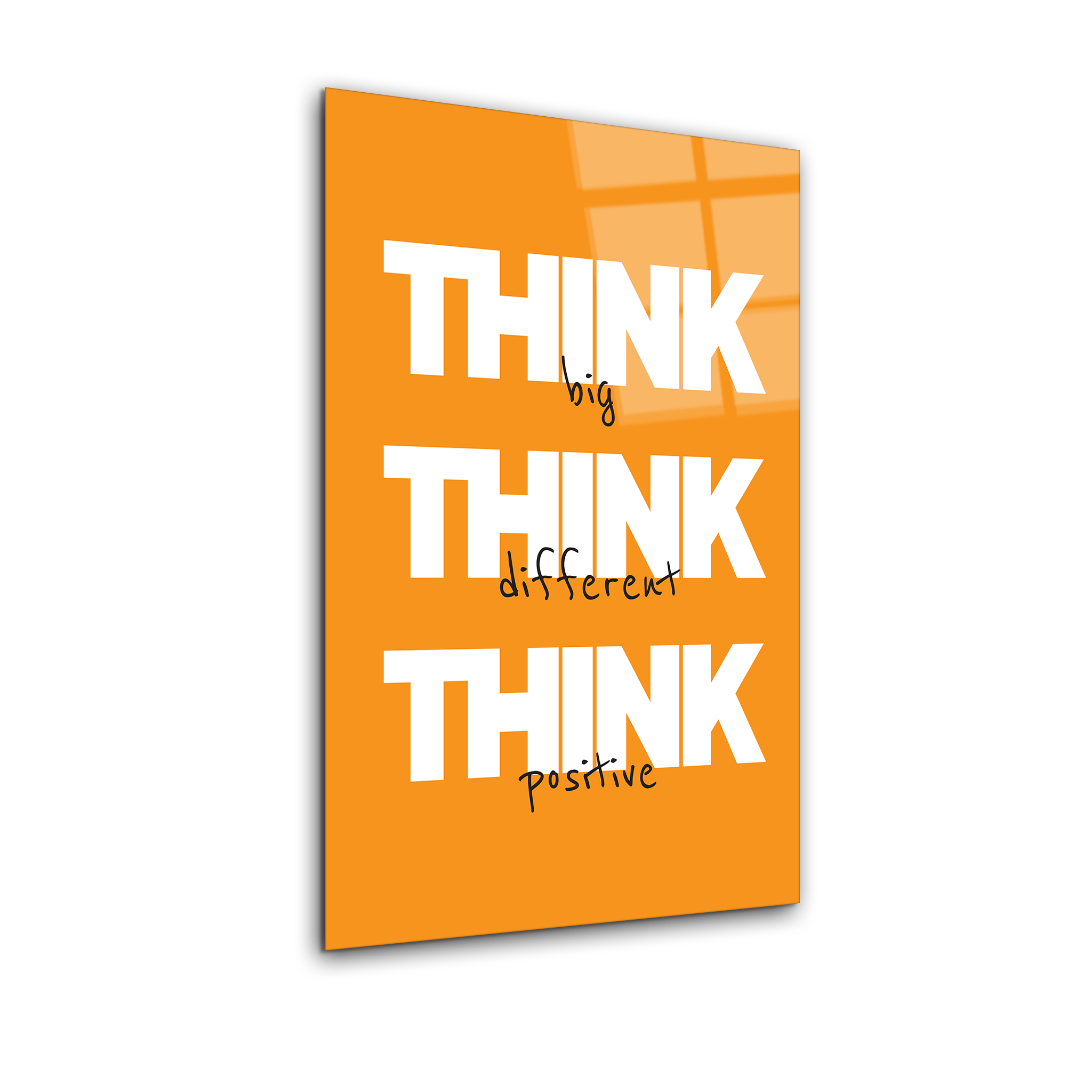 THINK | Premium HD Metal Wall Art