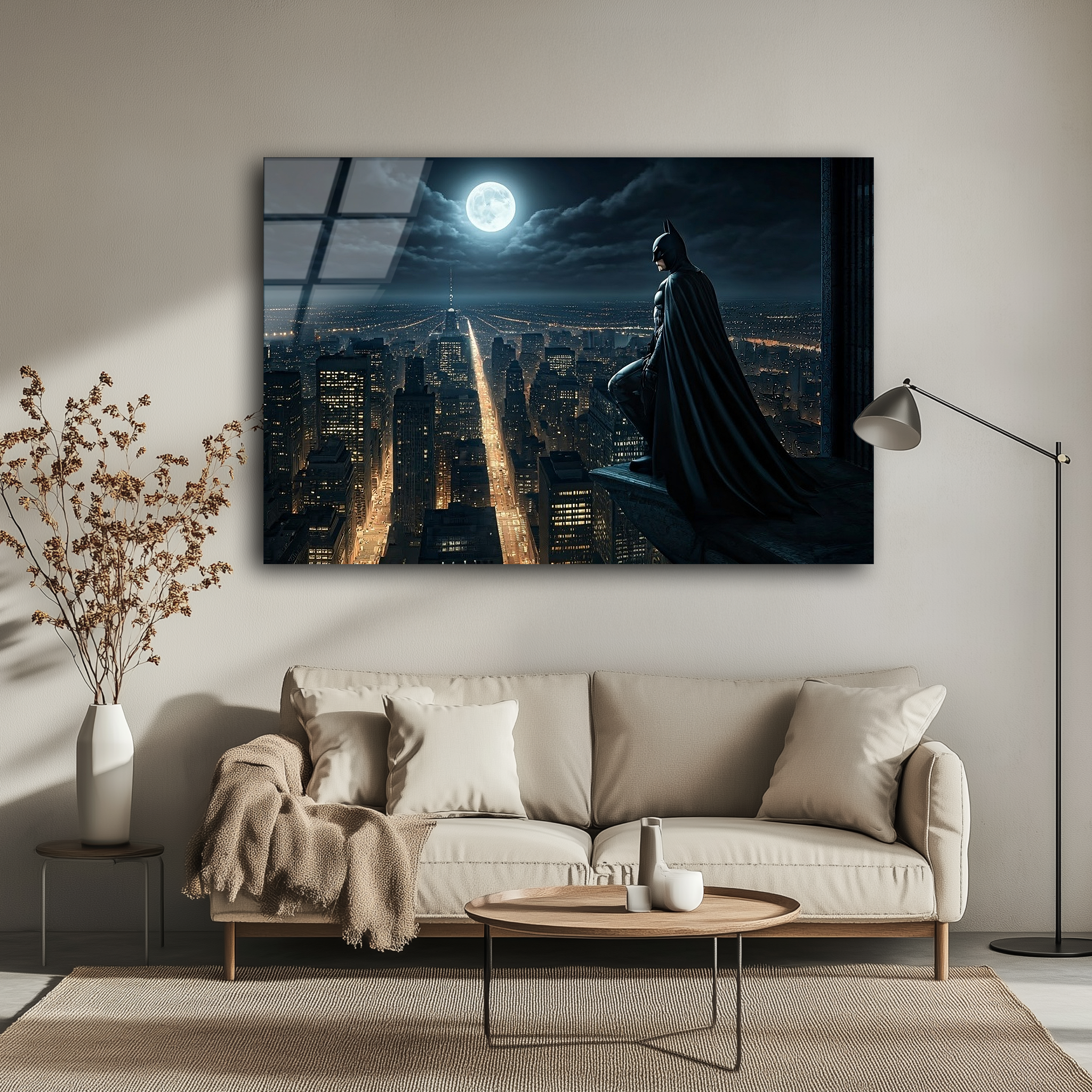 Batman | Premium HD Metal Wall Art