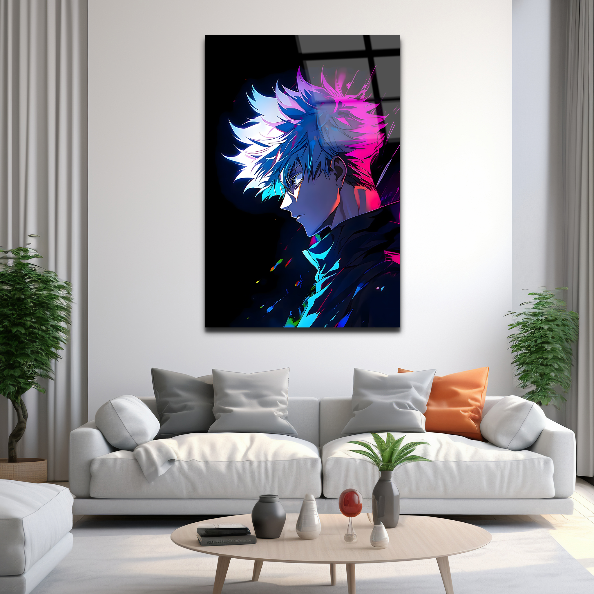 Gojo Satoru | Premium HD Metal Wall Art
