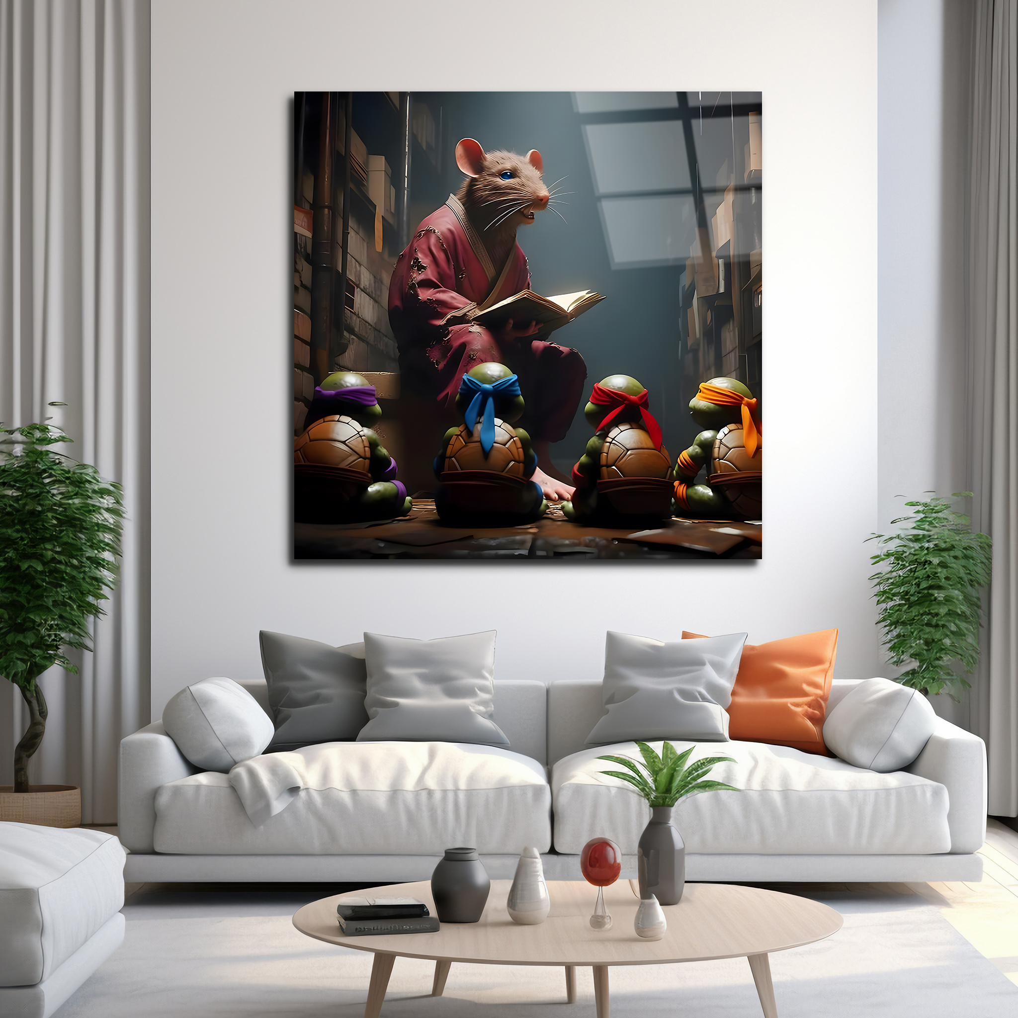Ninja Turtles | Premium HD Metal Wall Art
