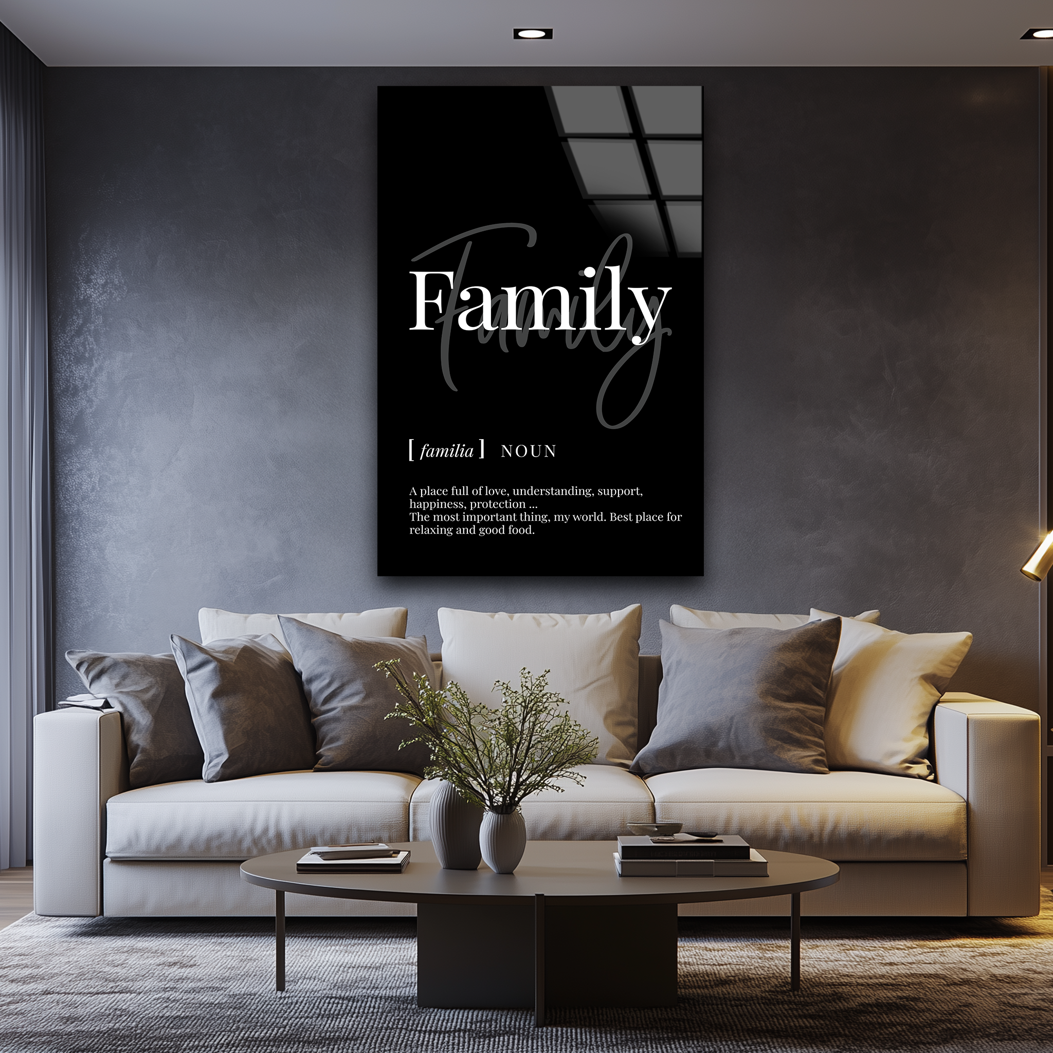 Family | Premium HD Metal Wall Art