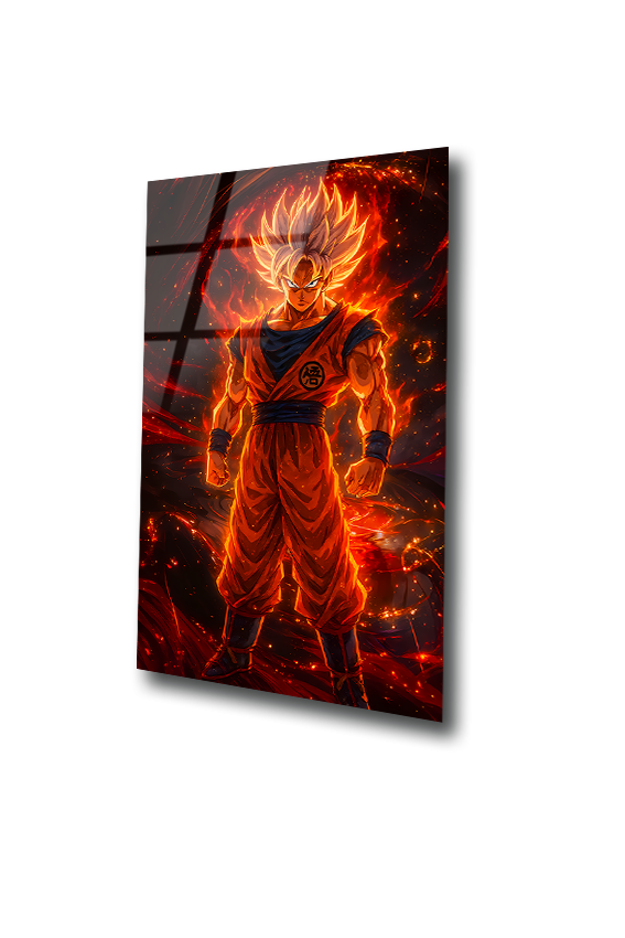 Goku: The Limitless Saiyan | Premium HD Metal Wall Art