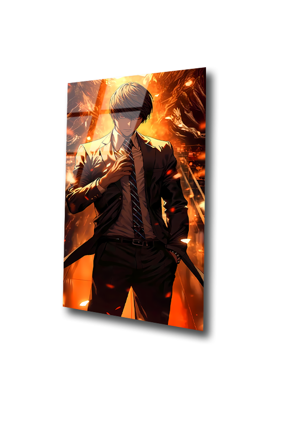 Light Yagami: Kira’s Judgment | Premium HD Metal Wall Art