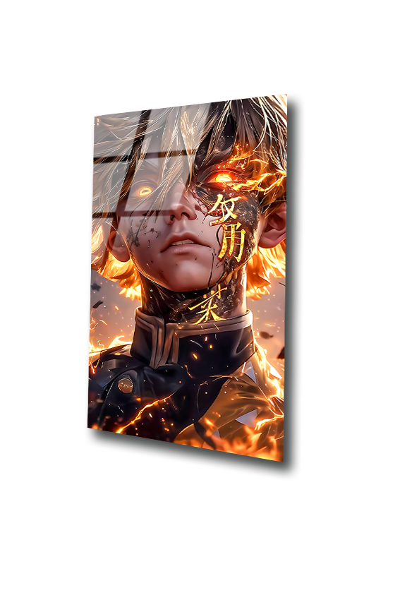 Zenitsu: Thunderclap Reborn | Premium HD Metal Wall Art