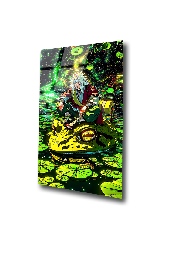 Jiraiya: The Toad Sage of Legends | Premium HD Metal Wall Art