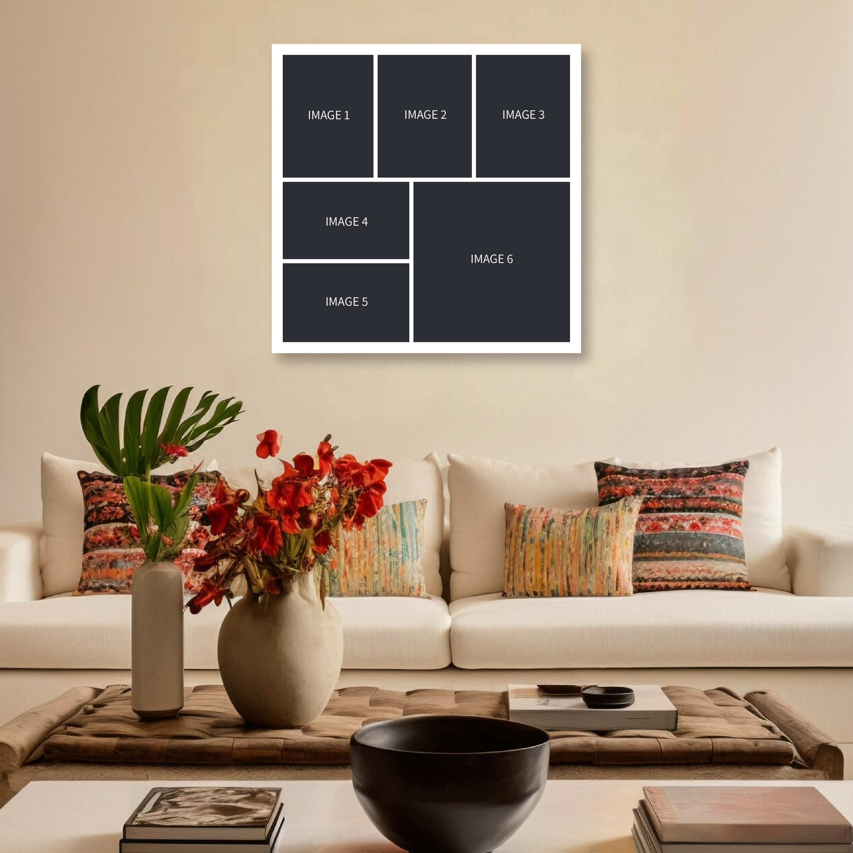 Photo Collage Customized Wall Art | Premium HD Metal Wall Art