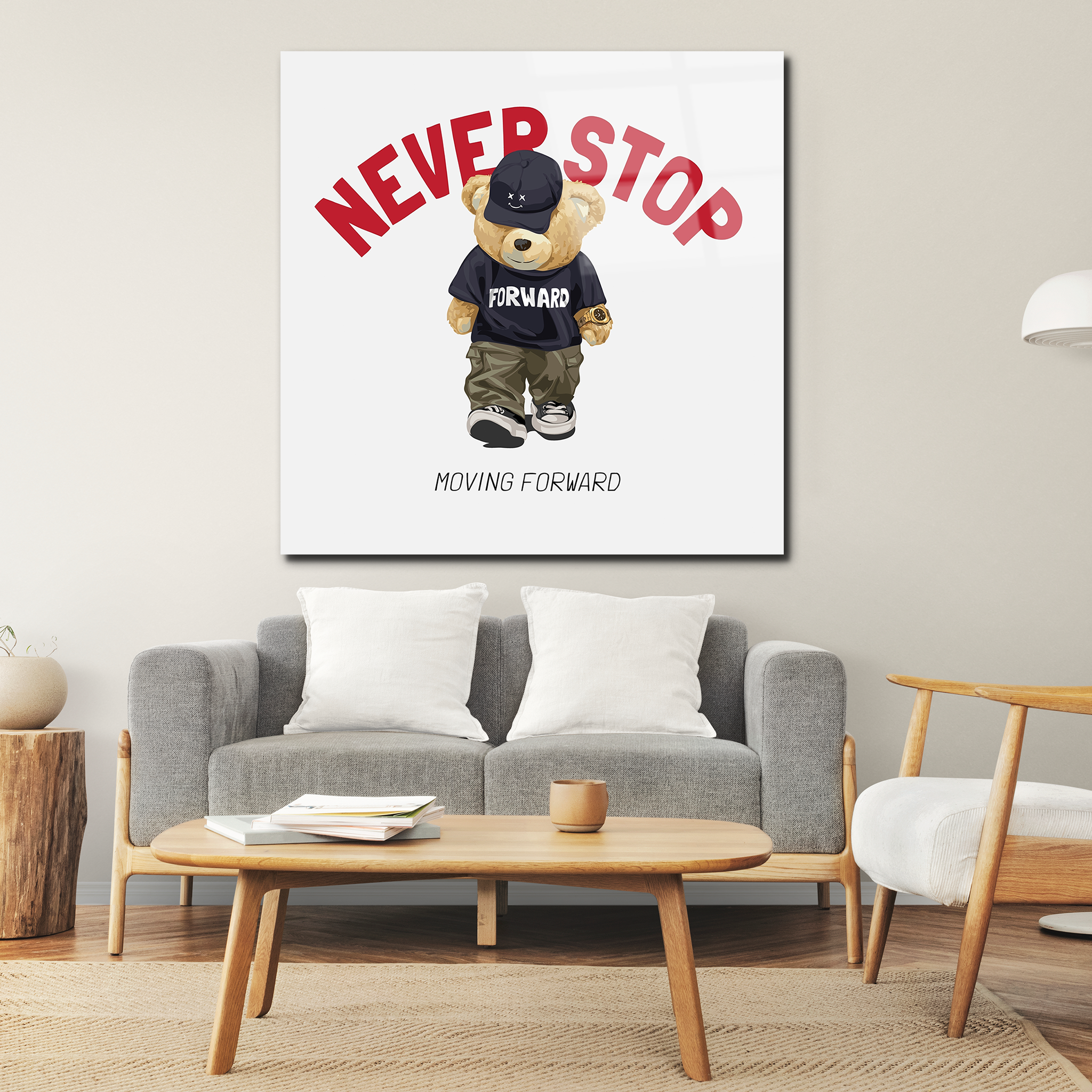 Moving Forward | Premium HD Metal Wall Art