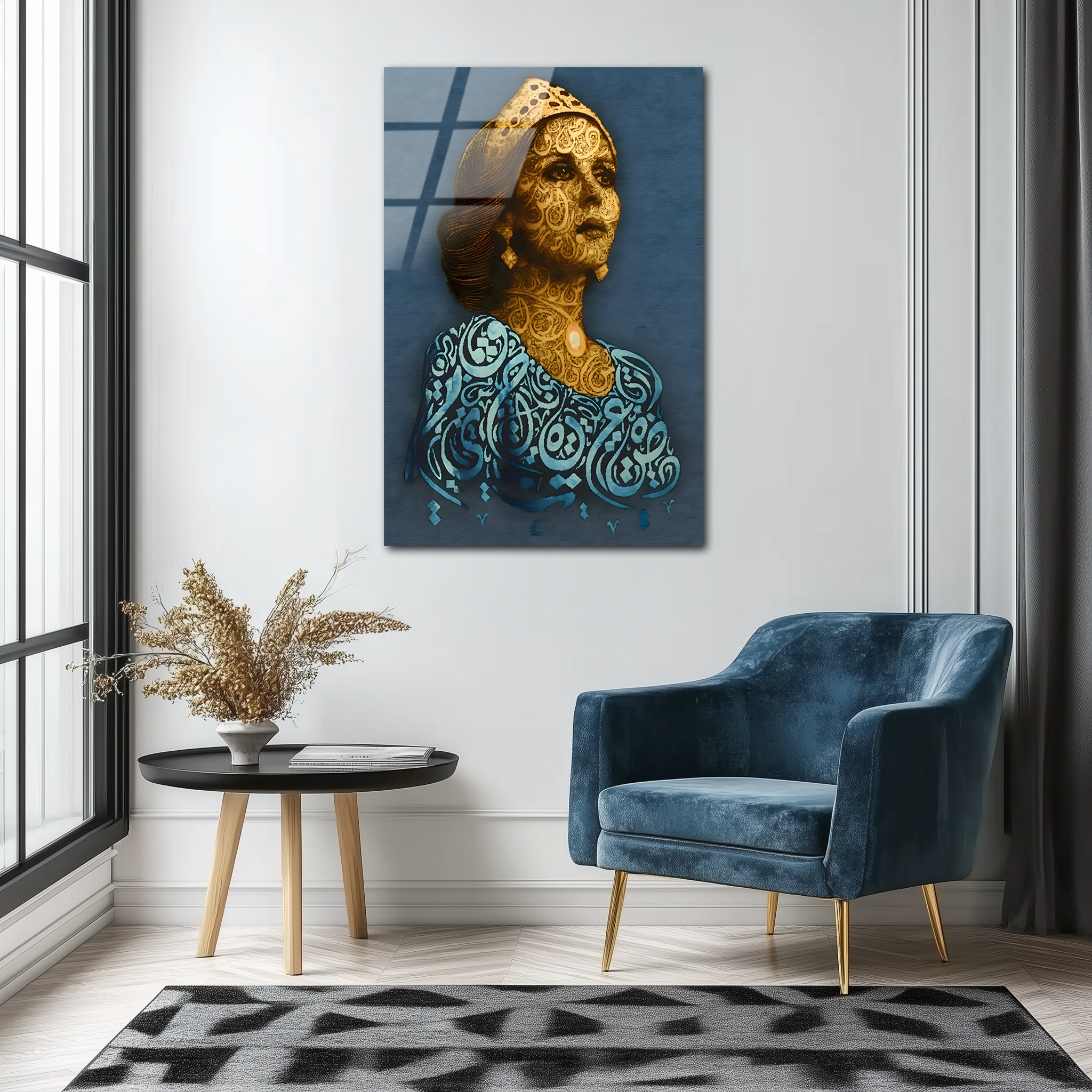Voice of the Cedar  – The Lady of Lebanese Song fayrouz  | Premium HD Metal Wall Art