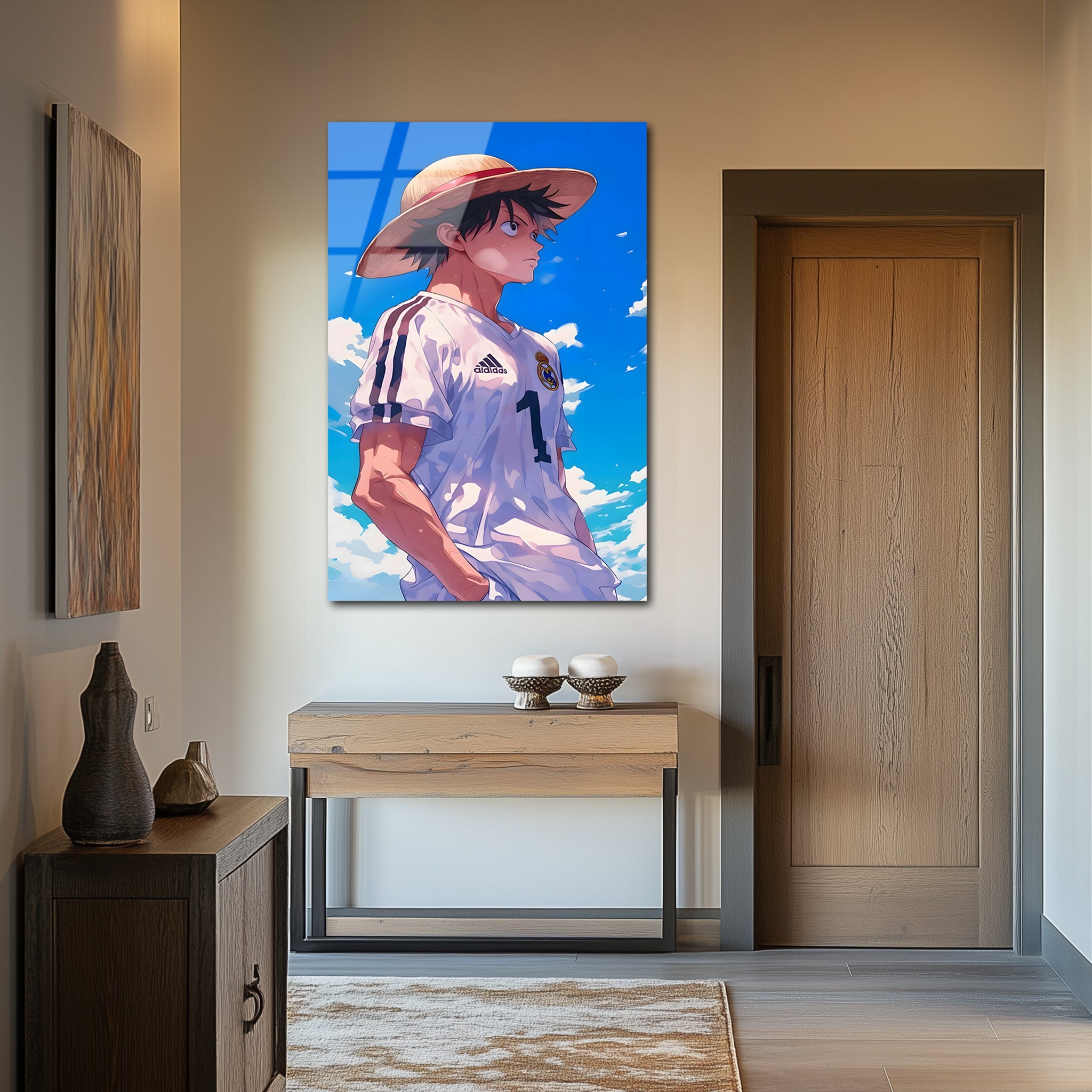 Luffy: The Champion of Freedom| Premium HD Metal Wall Art