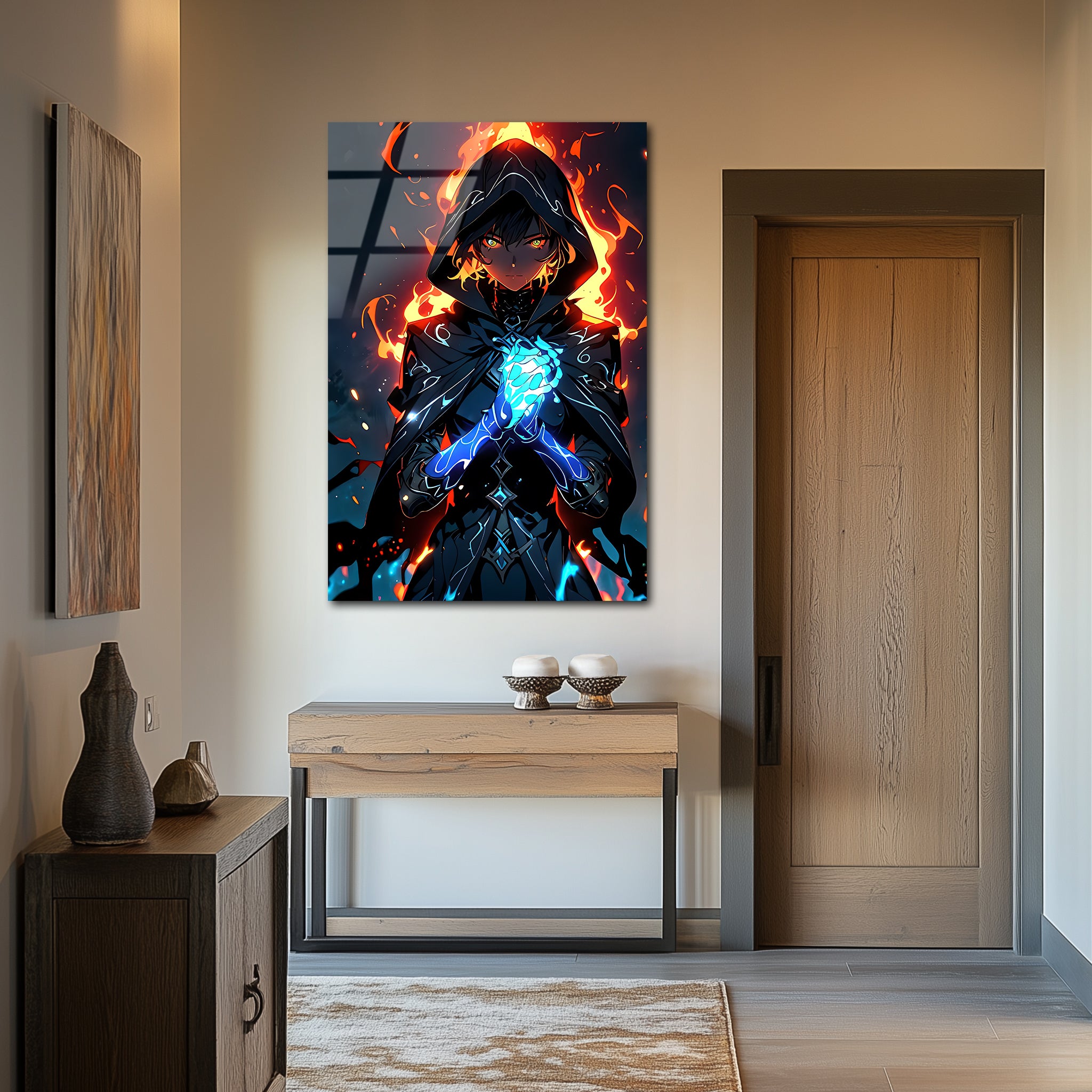 Levi Ackerman: The Shadow of Vengeance| Premium HD Metal Wall Art