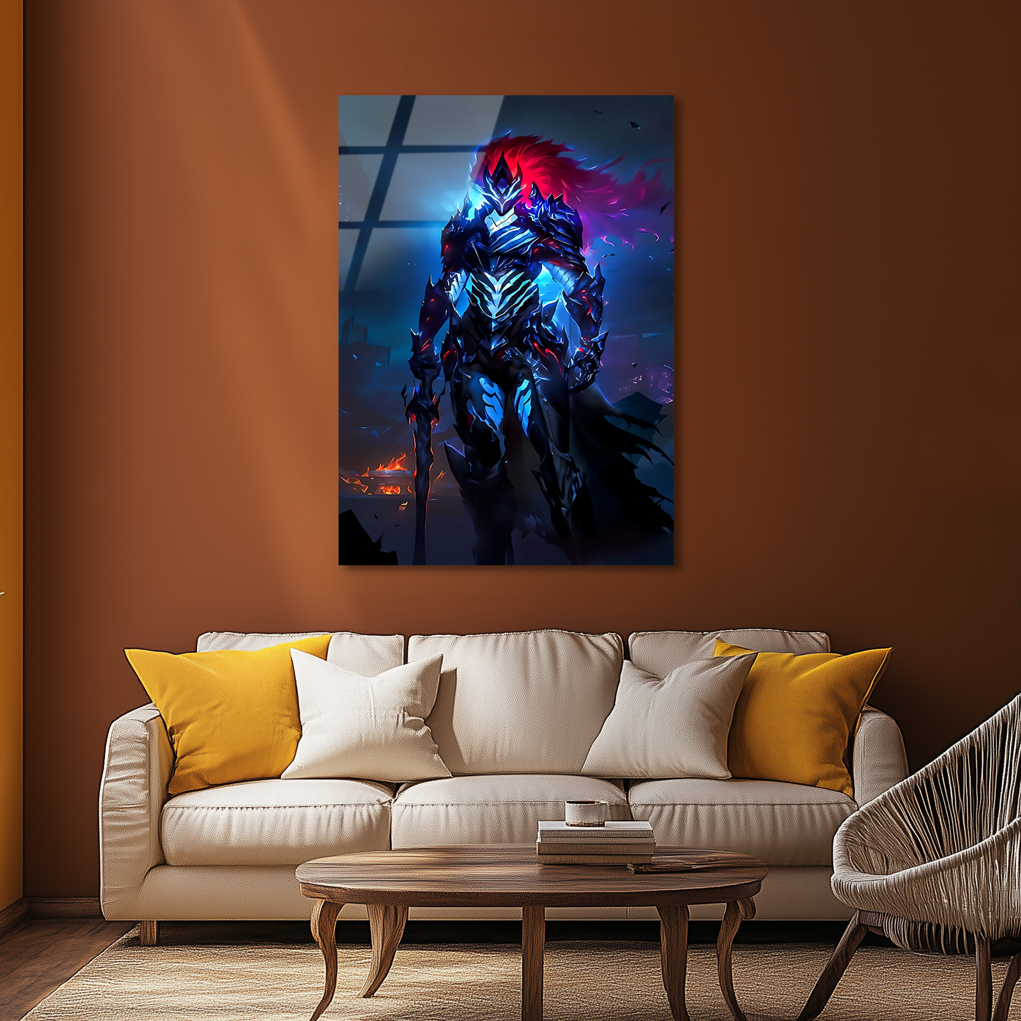Arise: The Command of Eternity | Premium HD Metal Wall Art