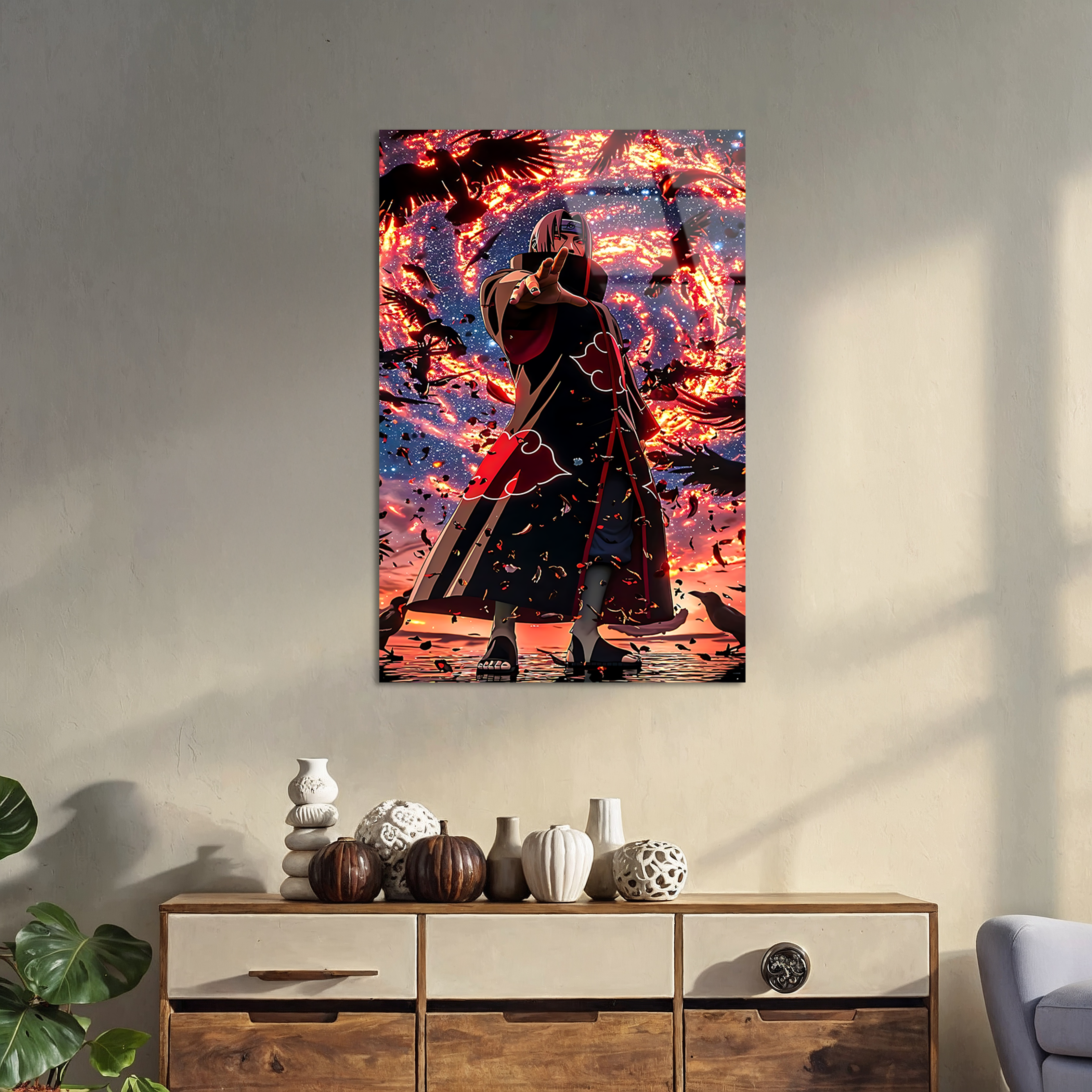 Sasuke: The Last Uchiha | Premium HD Metal Wall Art
