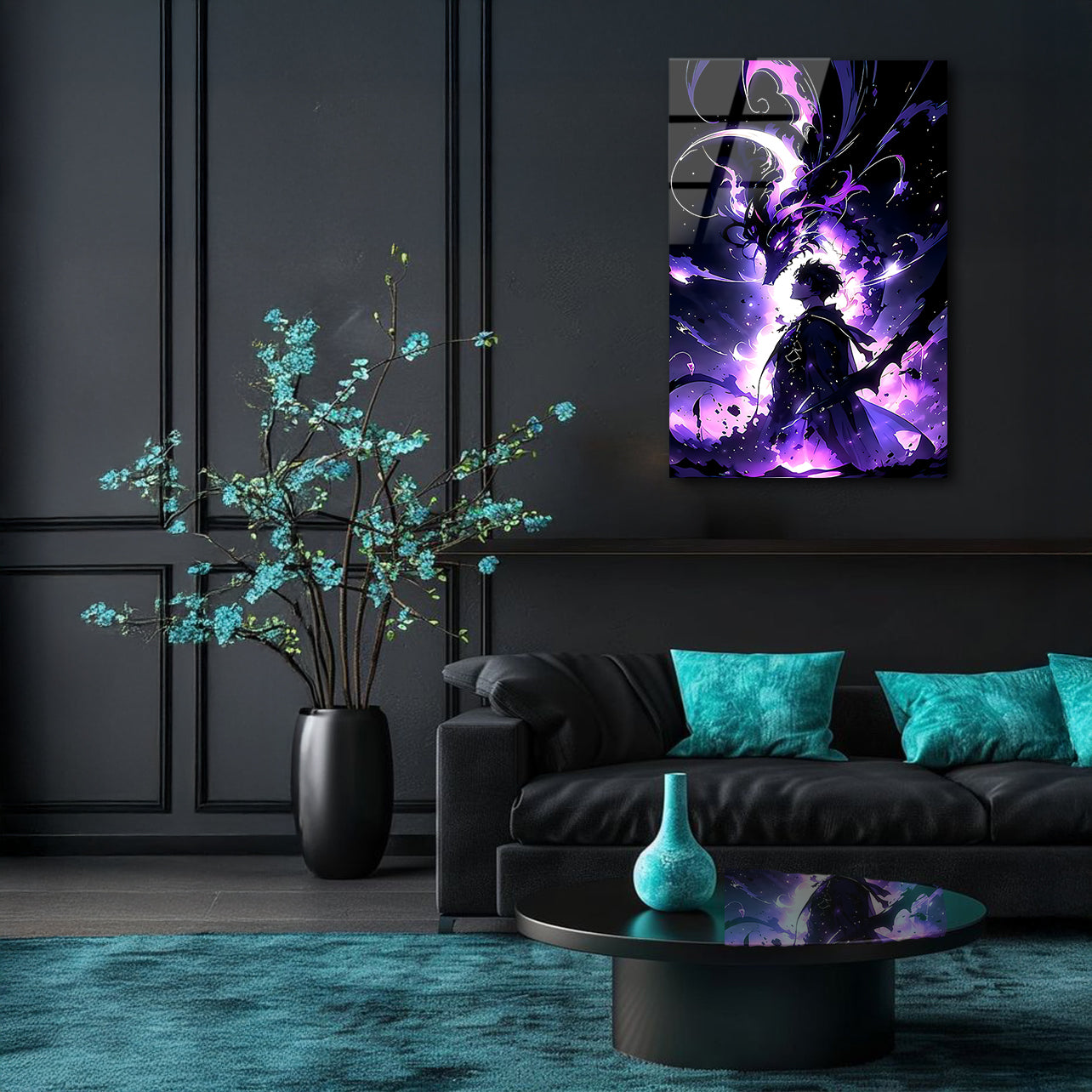 Sung Jinwoo: Master Of Shadows | Premium HD Metal Wall Art