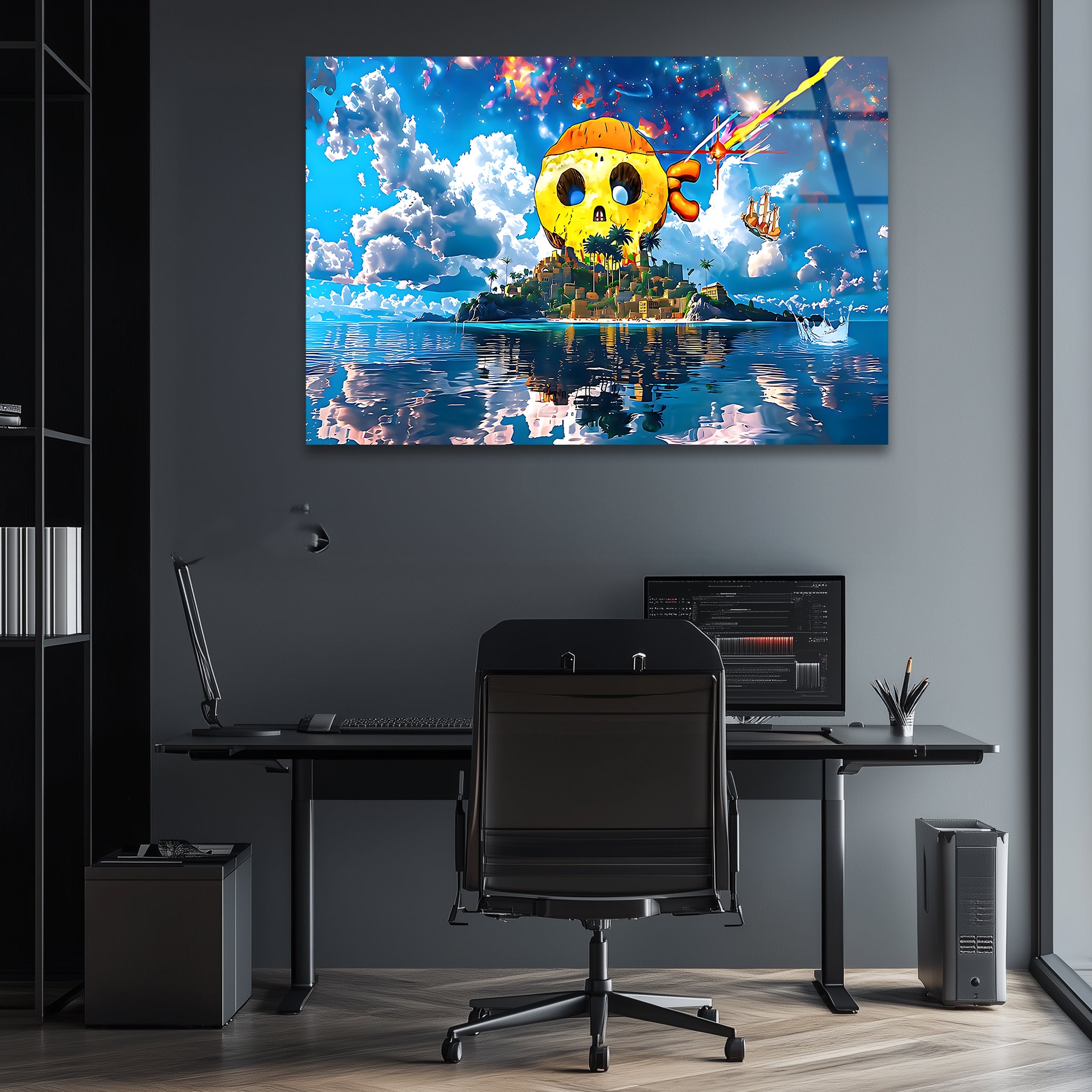 One Piece: The Legacy of the Pirate’s Dream | Premium HD Metal Wall Art