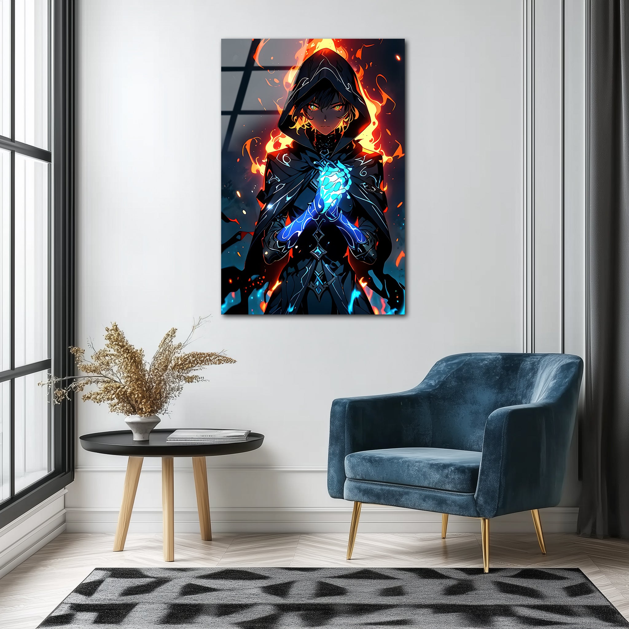 Levi Ackerman: The Shadow of Vengeance| Premium HD Metal Wall Art