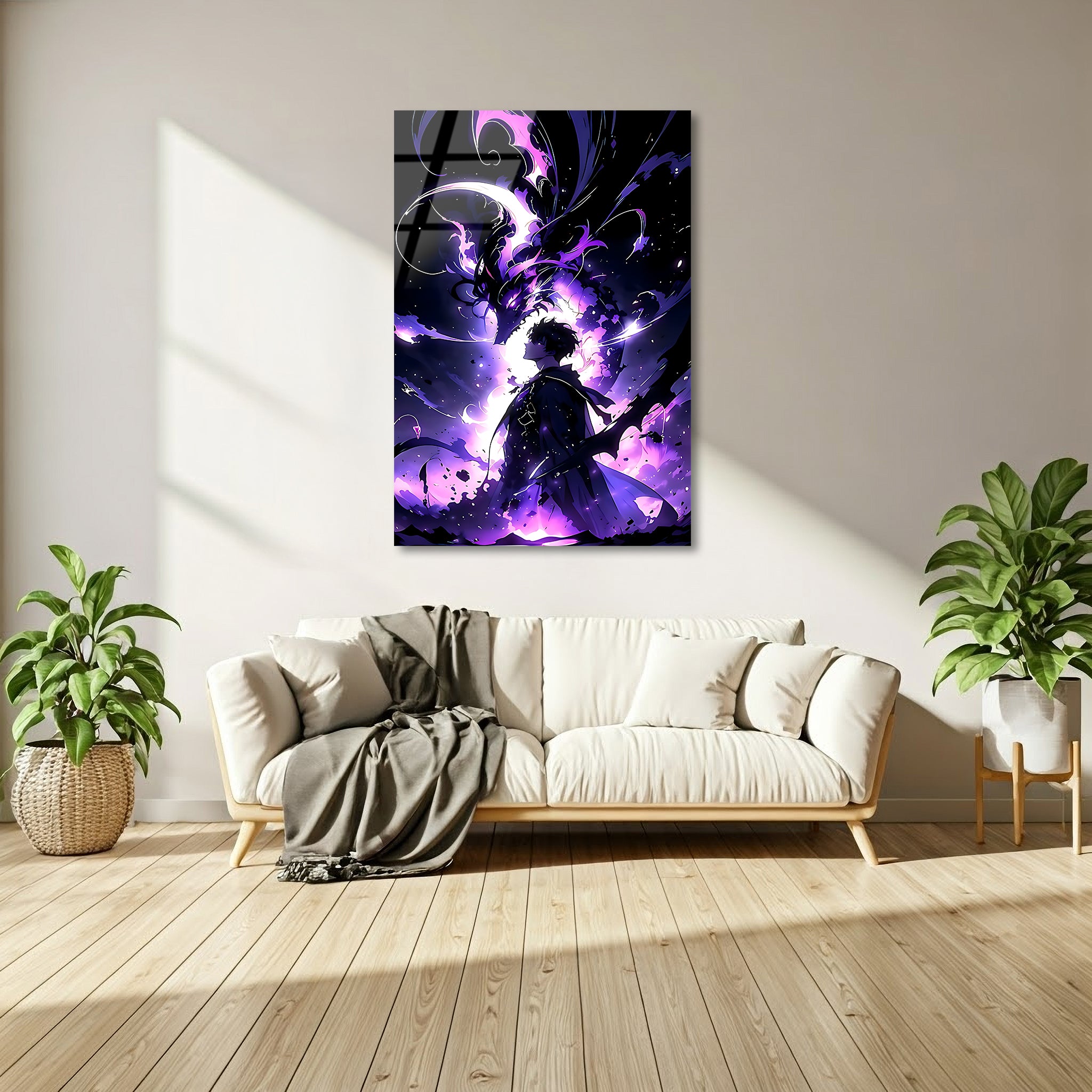 Sung Jinwoo: Master Of Shadows | Premium HD Metal Wall Art
