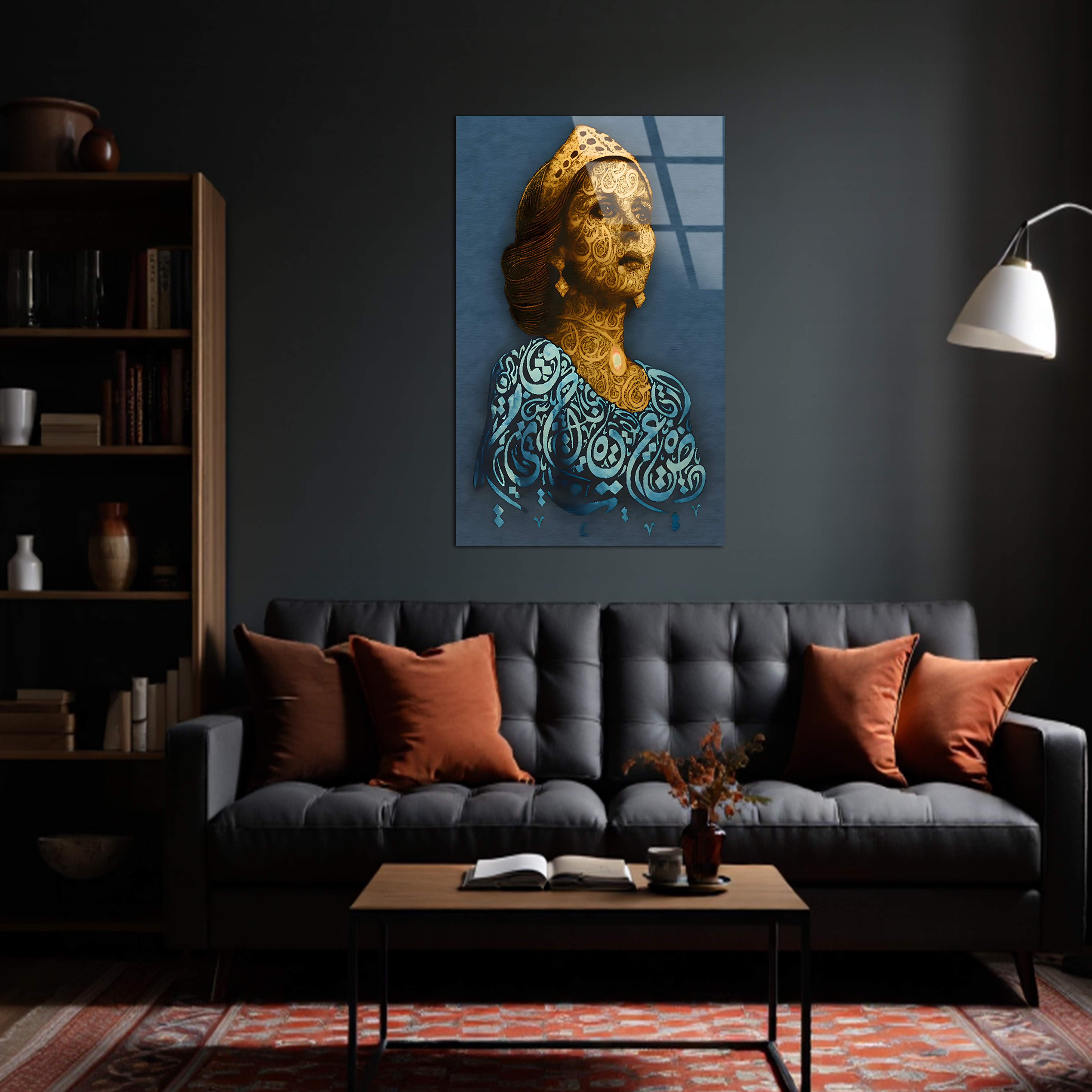 Voice of the Cedar  – The Lady of Lebanese Song fayrouz  | Premium HD Metal Wall Art
