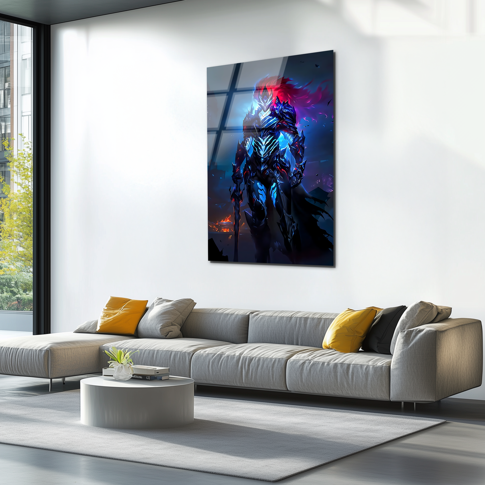 Arise: The Command of Eternity | Premium HD Metal Wall Art