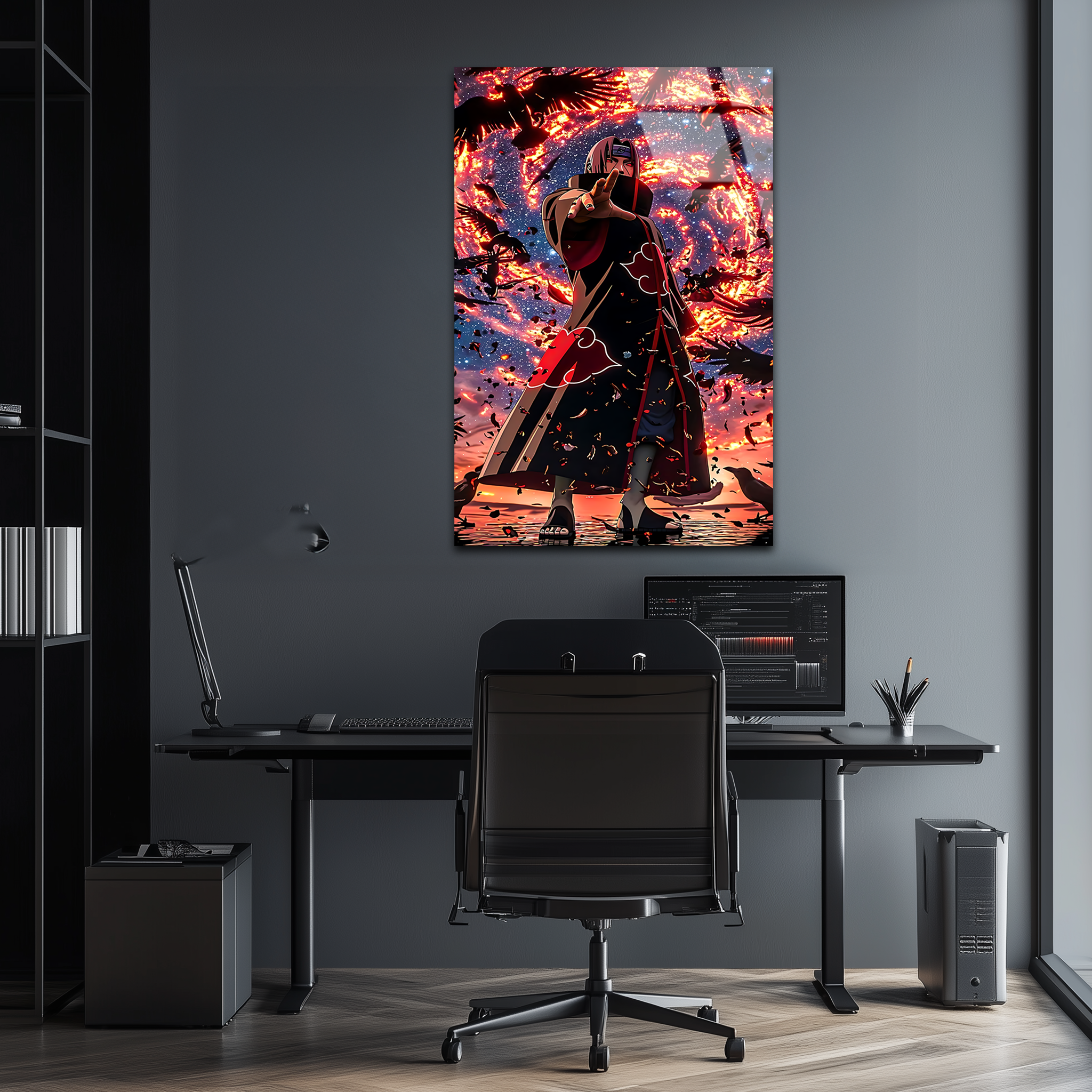 Sasuke: The Last Uchiha | Premium HD Metal Wall Art