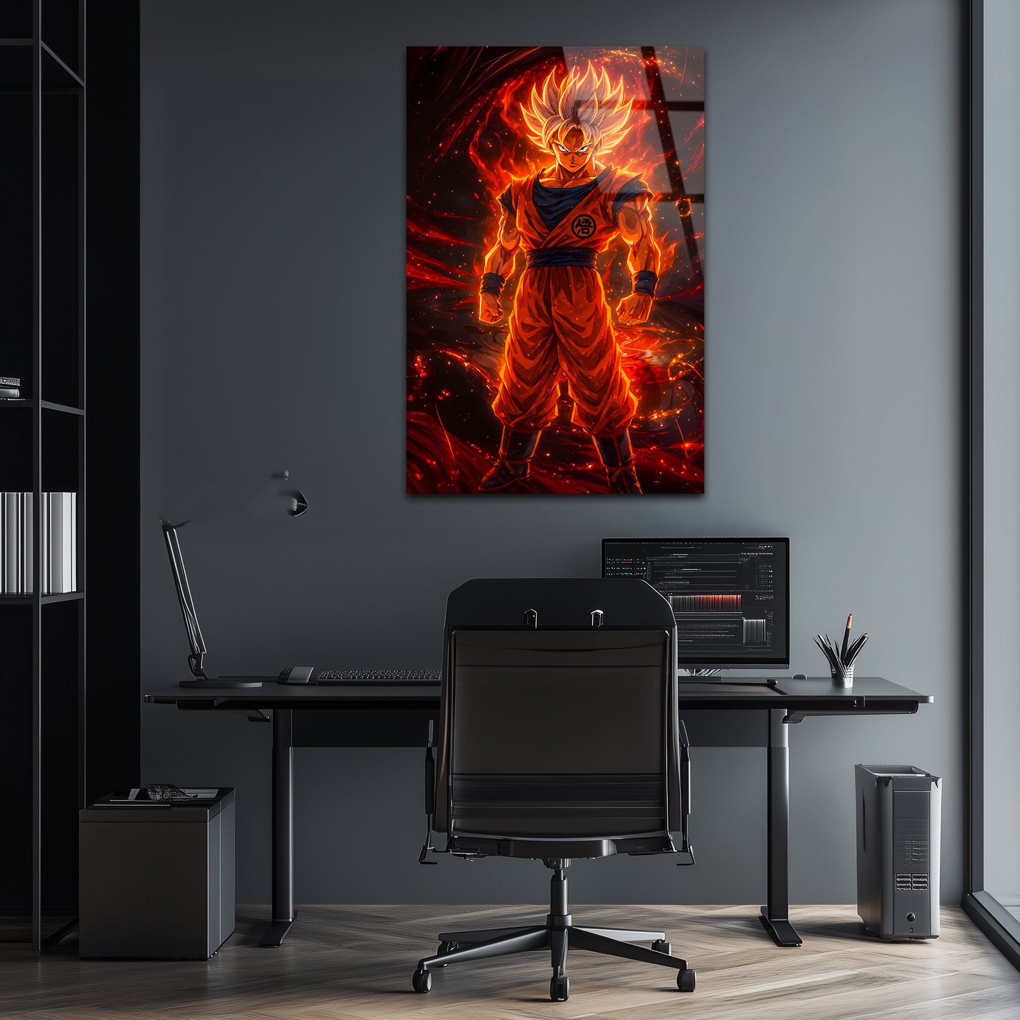 Goku: The Limitless Saiyan | Premium HD Metal Wall Art