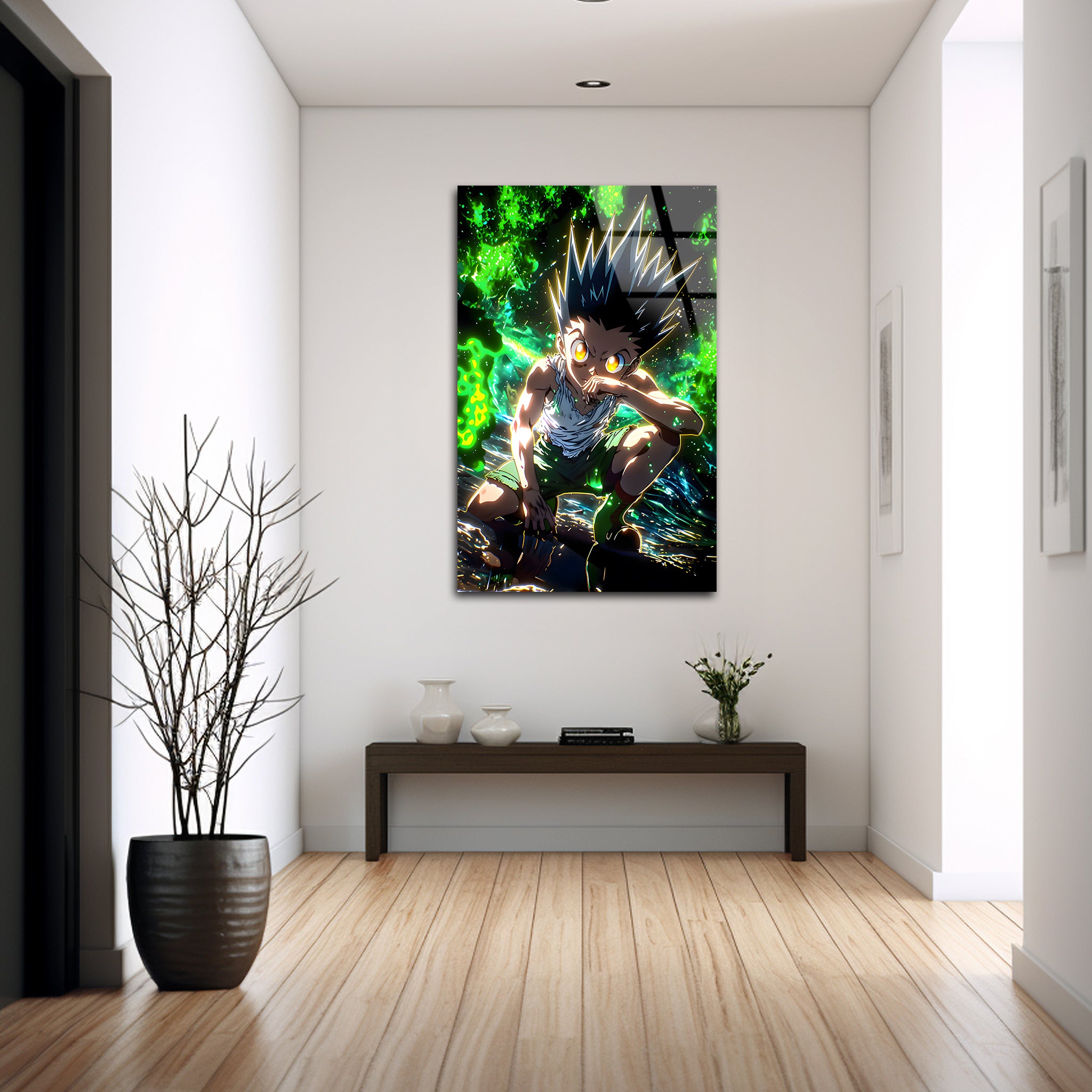 Gon : The Wild Heart of Determination | Premium HD Metal Wall Art