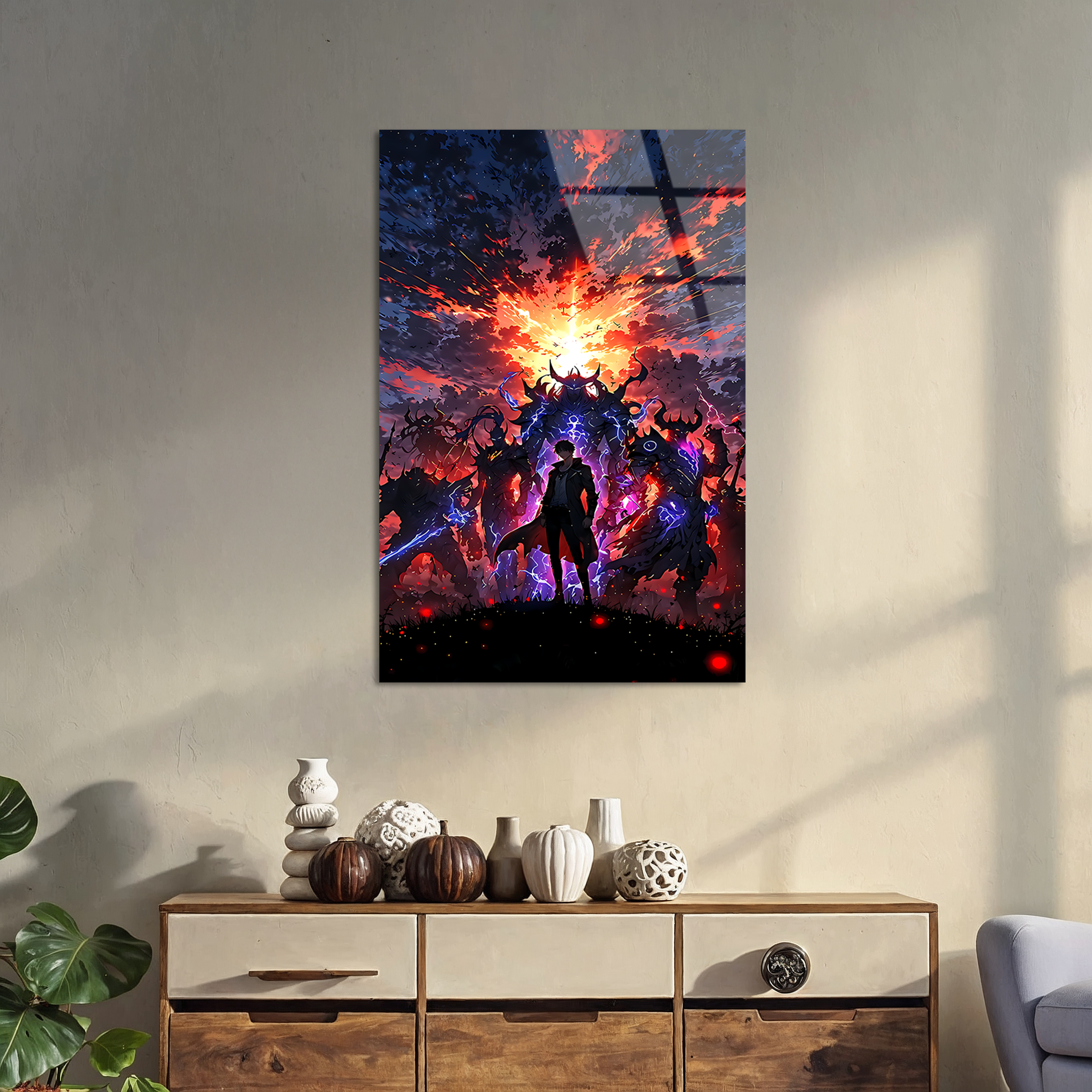 Lord of the Eternal Army | Premium HD Metal Wall Art