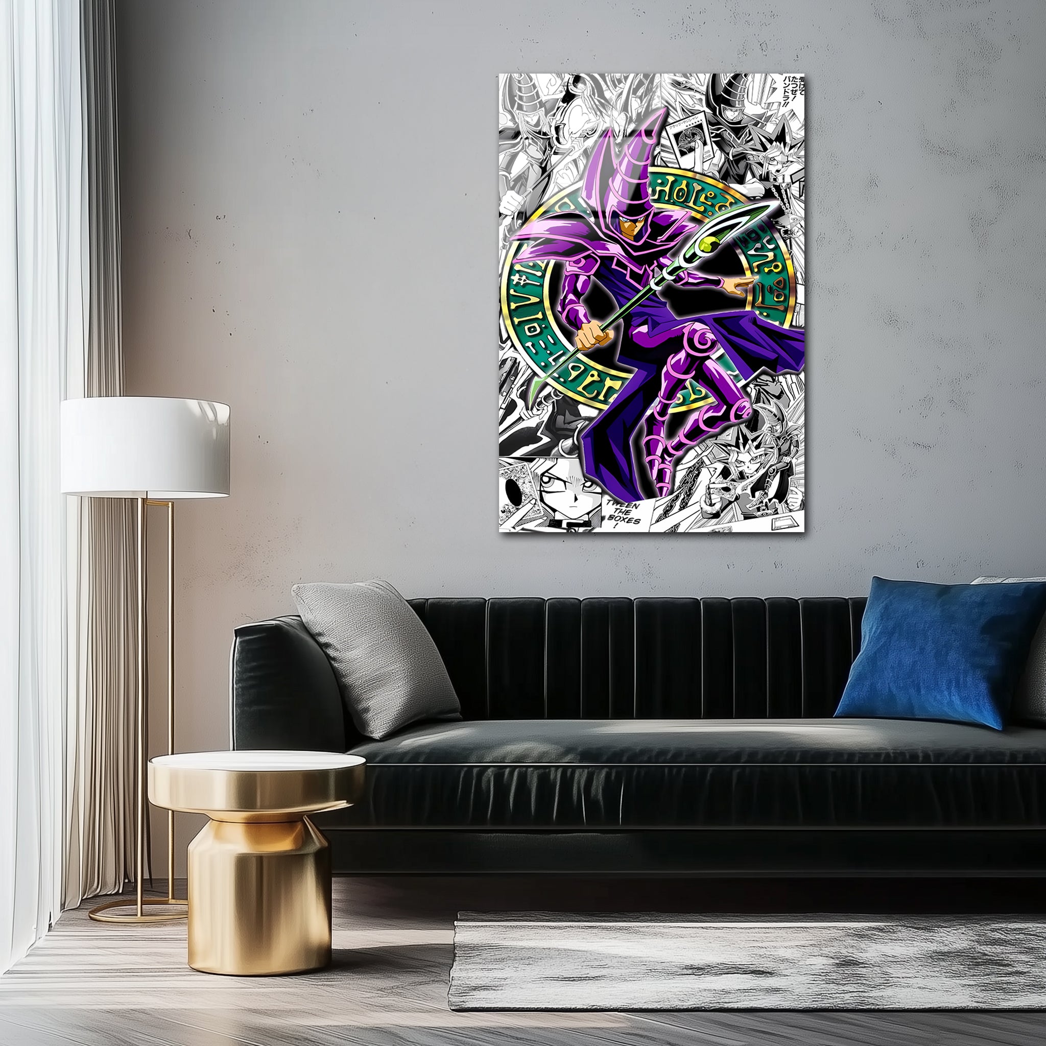 Yugi Muto: The Eternal Partner of Yugi | Premium HD Metal Wall Art