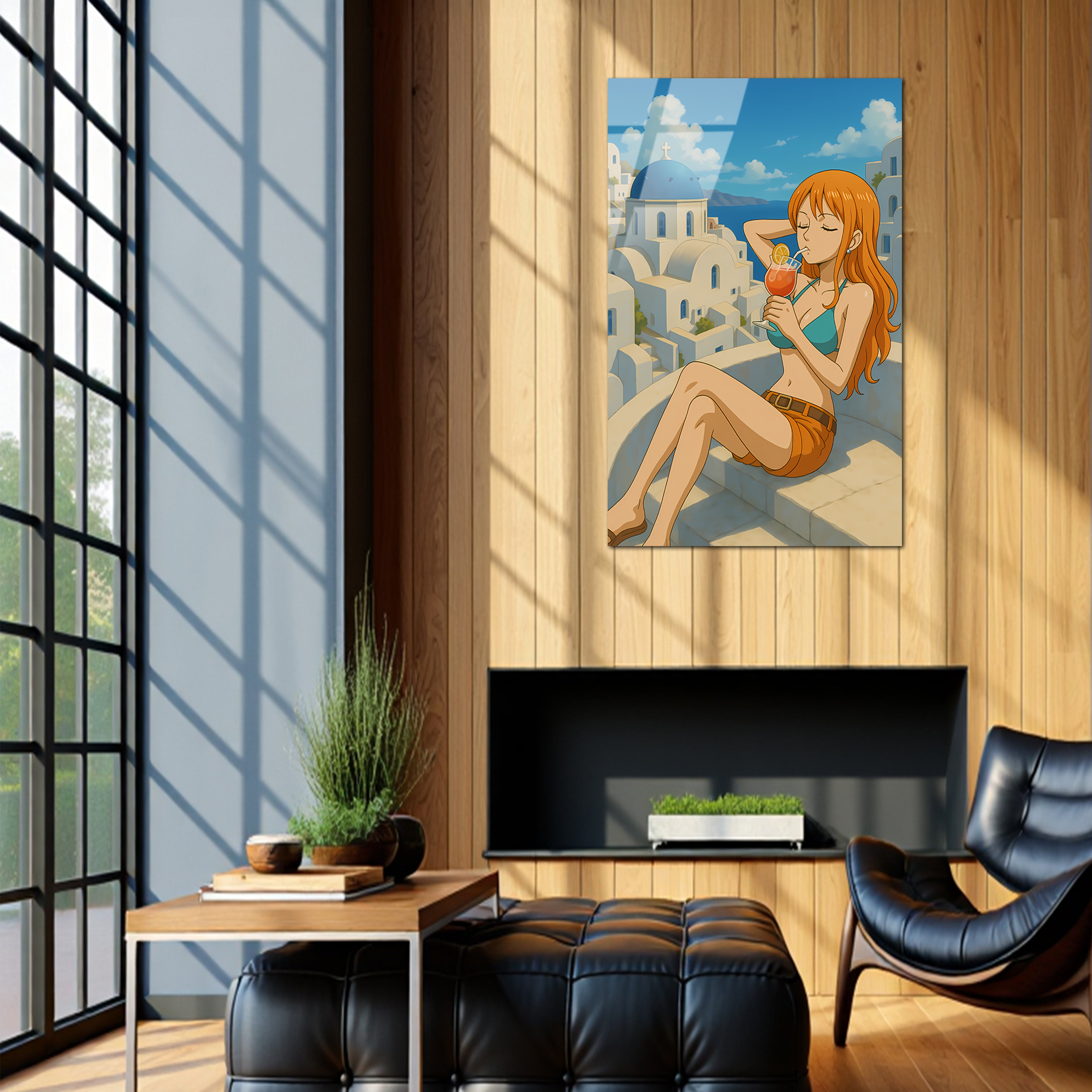 Nami: Navigator of Tranquil Horizons | Premium HD Metal Wall Art